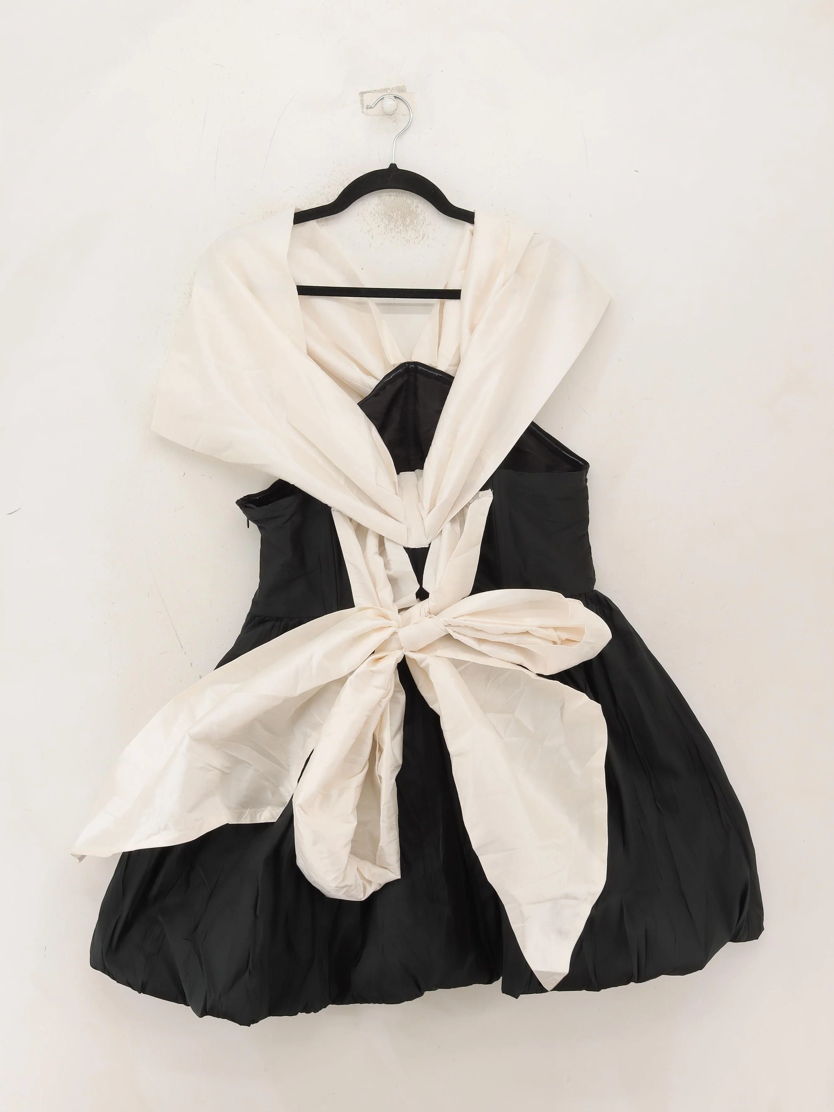 Karen Millen Mini Dress UK16 in Black RRP £109 - Image 2