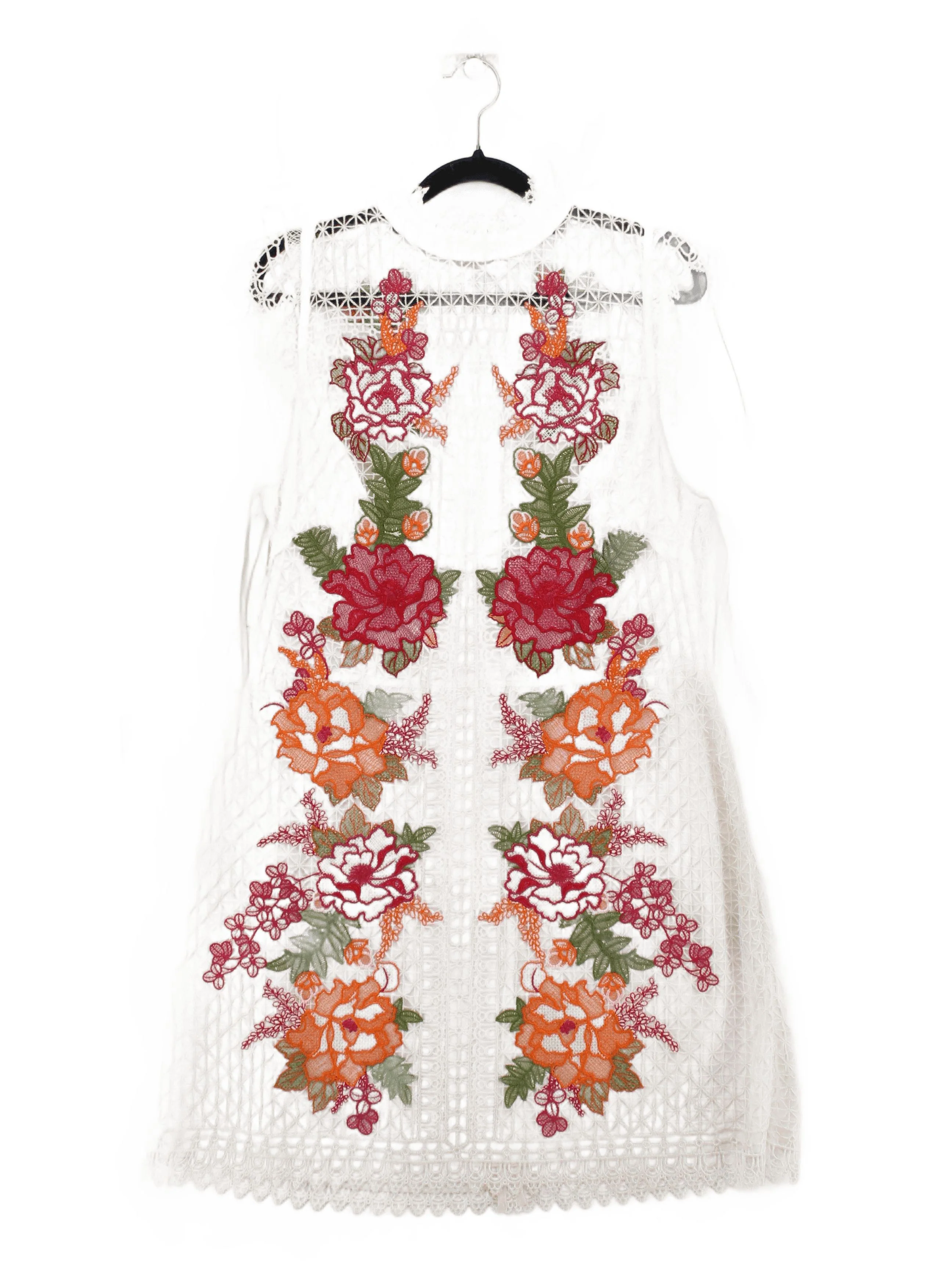 Karen Millen Mini Dress UK16 in White RRP £259 - Image 2