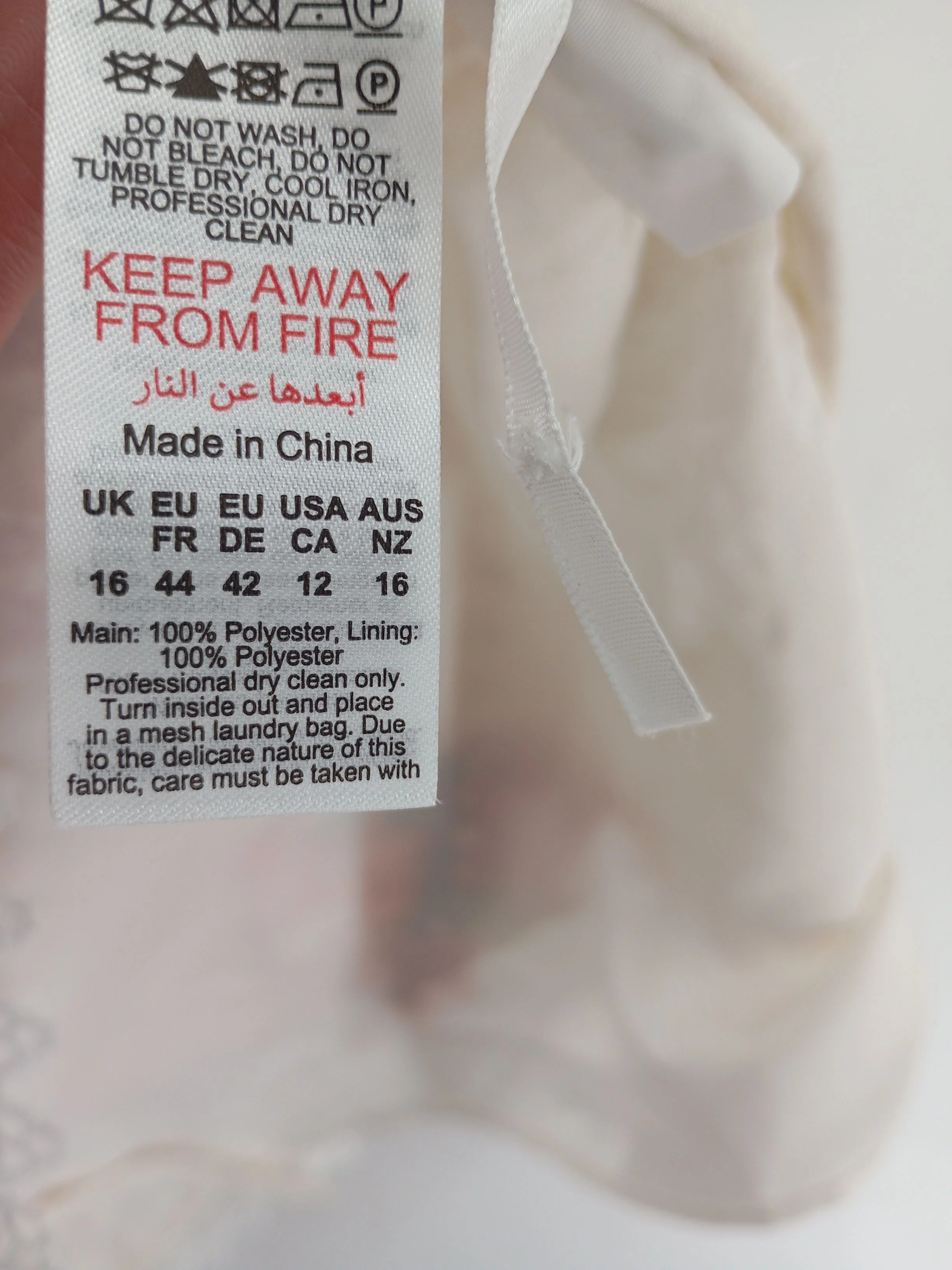Karen Millen Mini Dress UK16 in White RRP £259 - Image 7