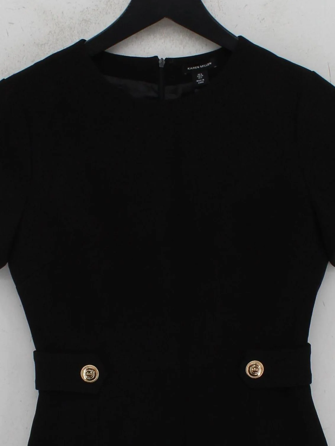 Karen Millen Mini Dress UK6 in Black RRP £99 - Image 3