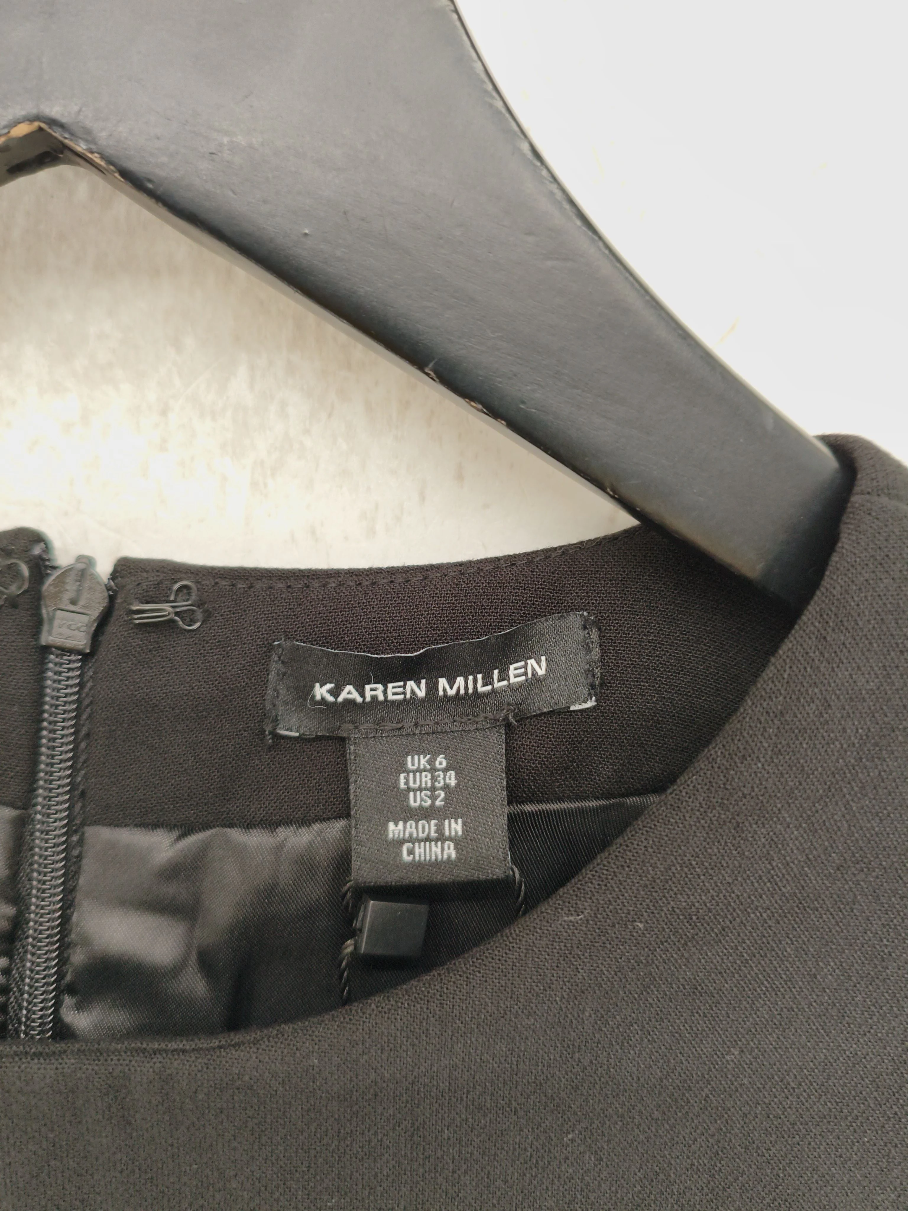 Karen Millen Mini Dress UK6 in Black RRP £99 - Image 6