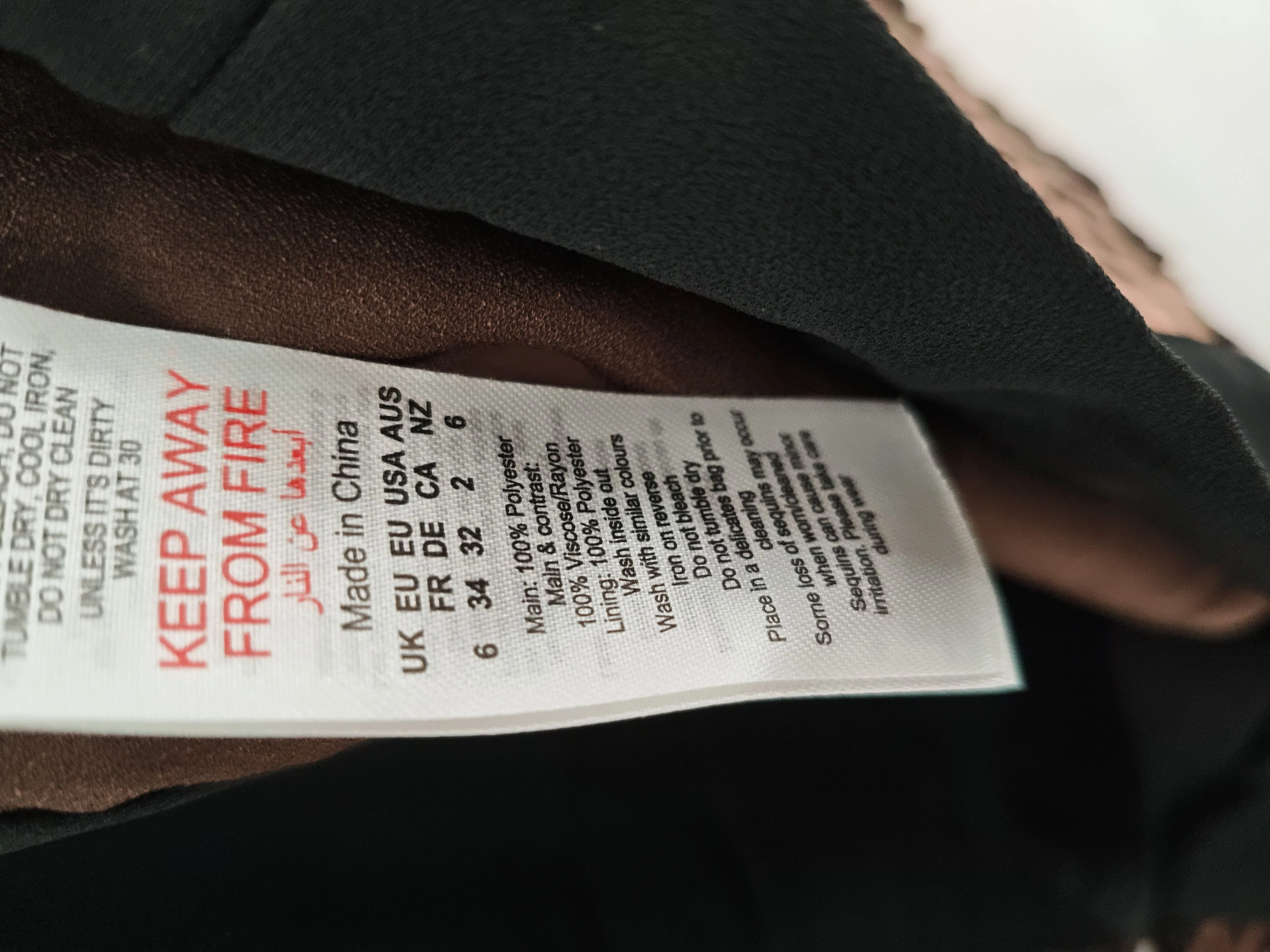Karen Millen Mini Dress UK6 in Multi RRP £129 - Image 7