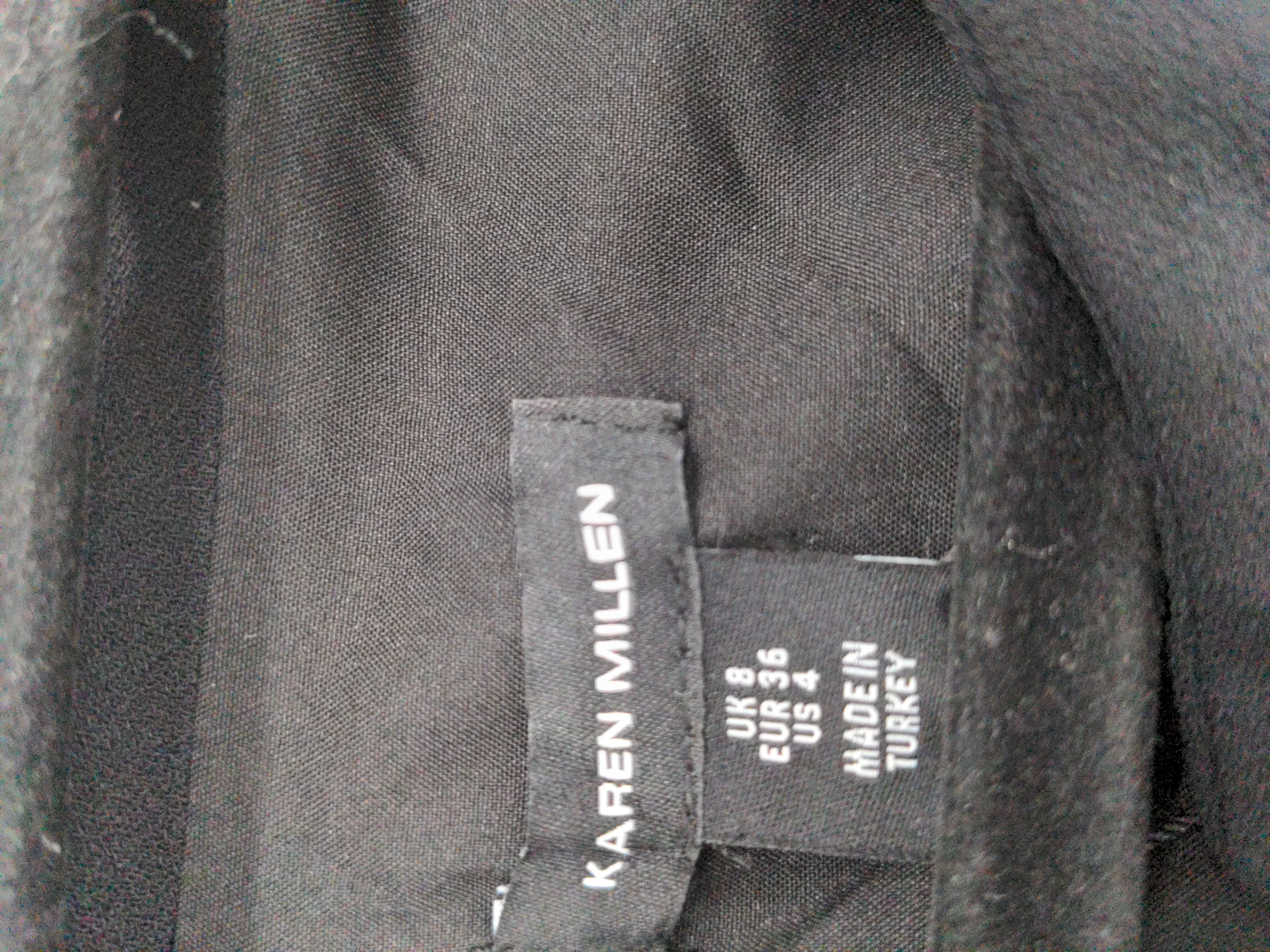 Karen Millen Mini Dress UK8 in Black RRP £155 - Image 5