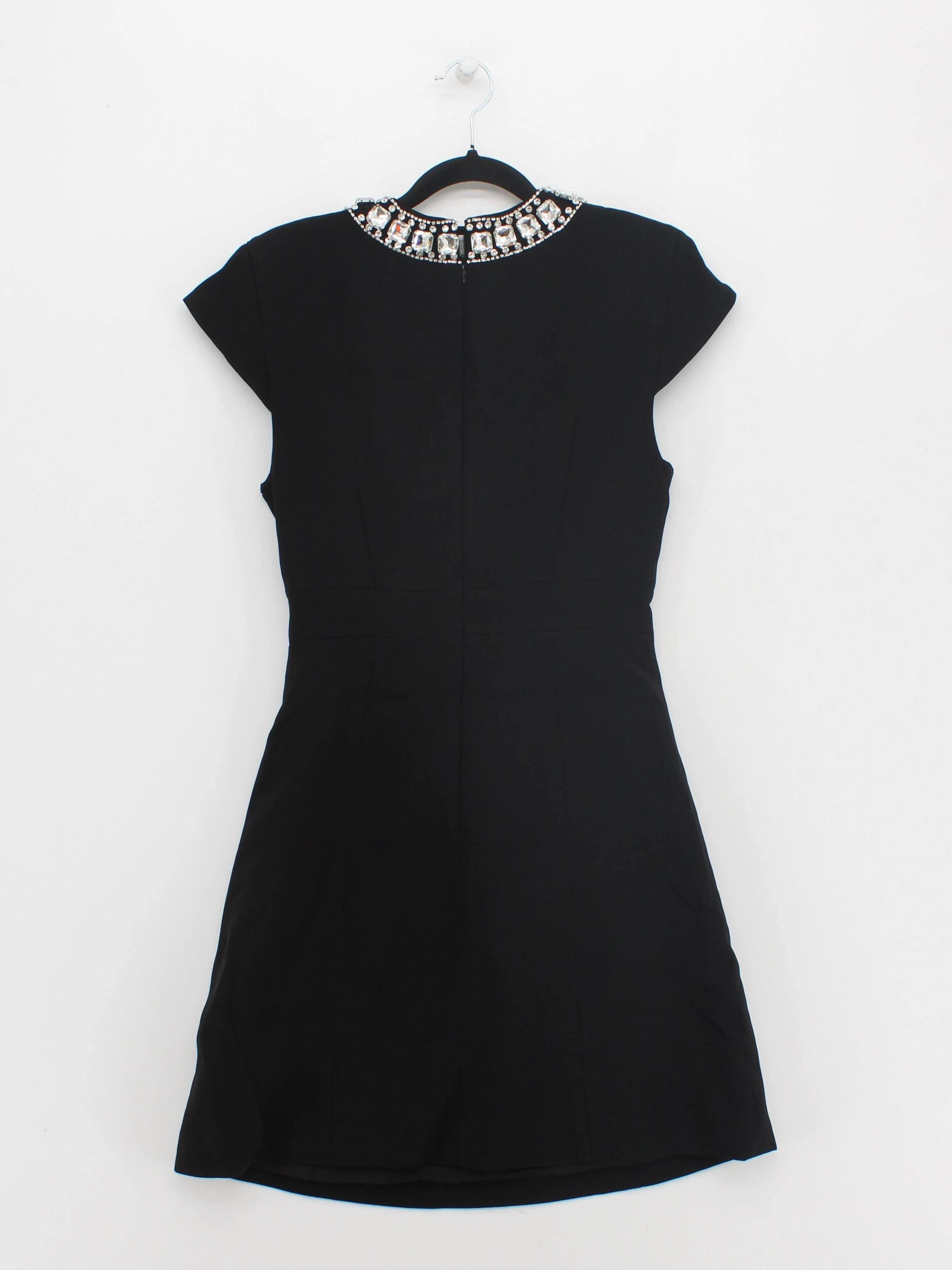 Karen Millen Mini Dress UK8 in Black RRP £259 - Image 2