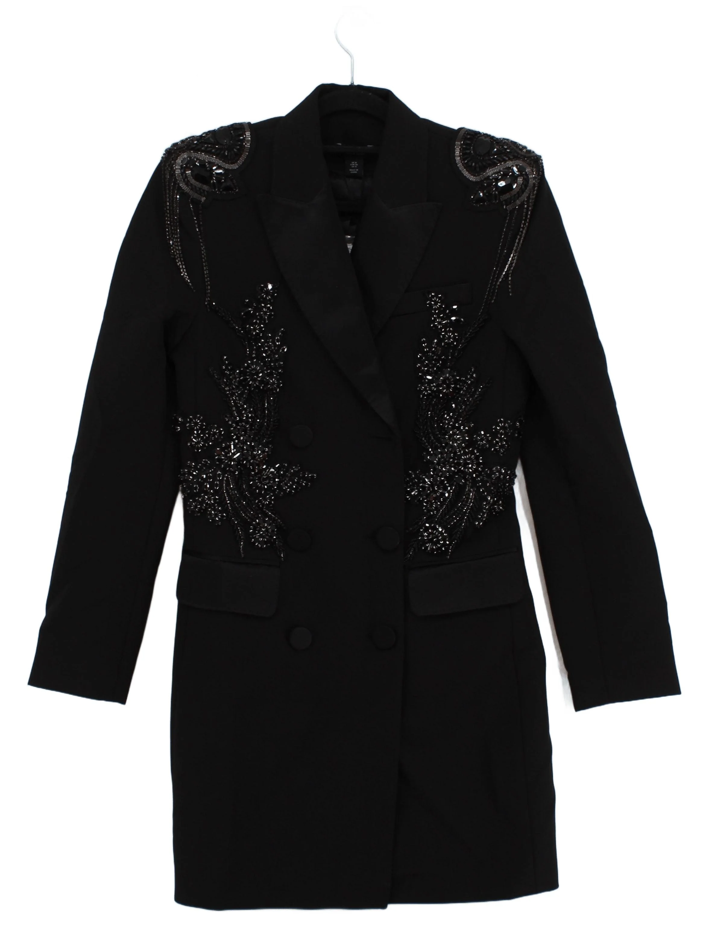 Karen Millen Mini Dress UK8 in Black RRP £449