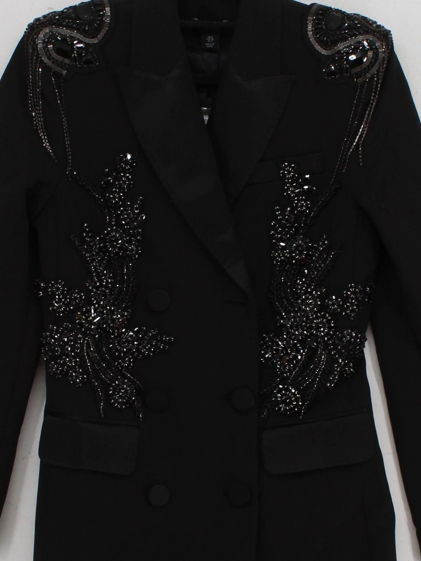 Karen Millen Mini Dress UK8 in Black RRP £449 - Image 3