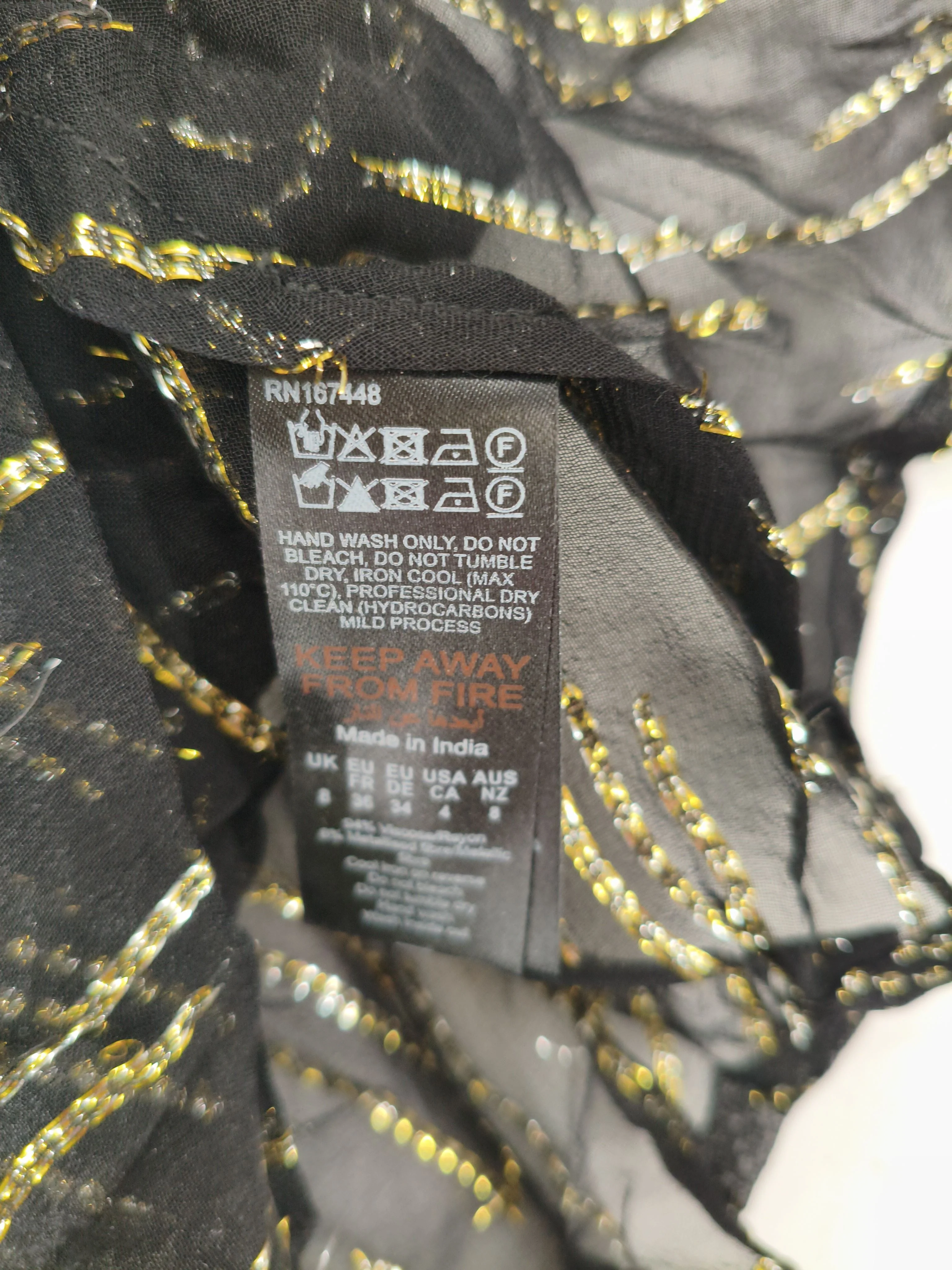Karen Millen Mini Dress UK8 in Black RRP £85 - Image 7