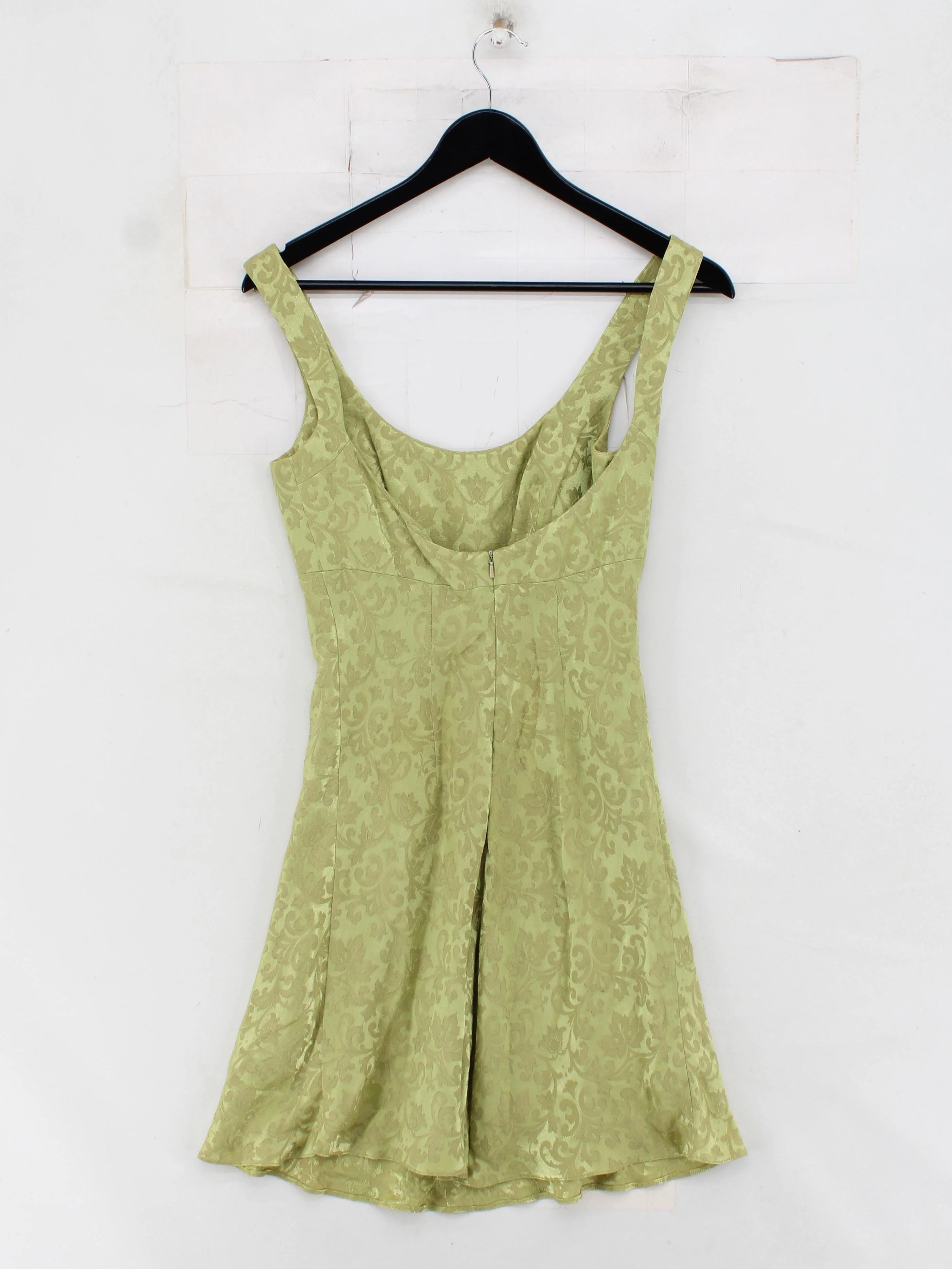 Karen Millen Mini Dress UK8 in Green - Image 2