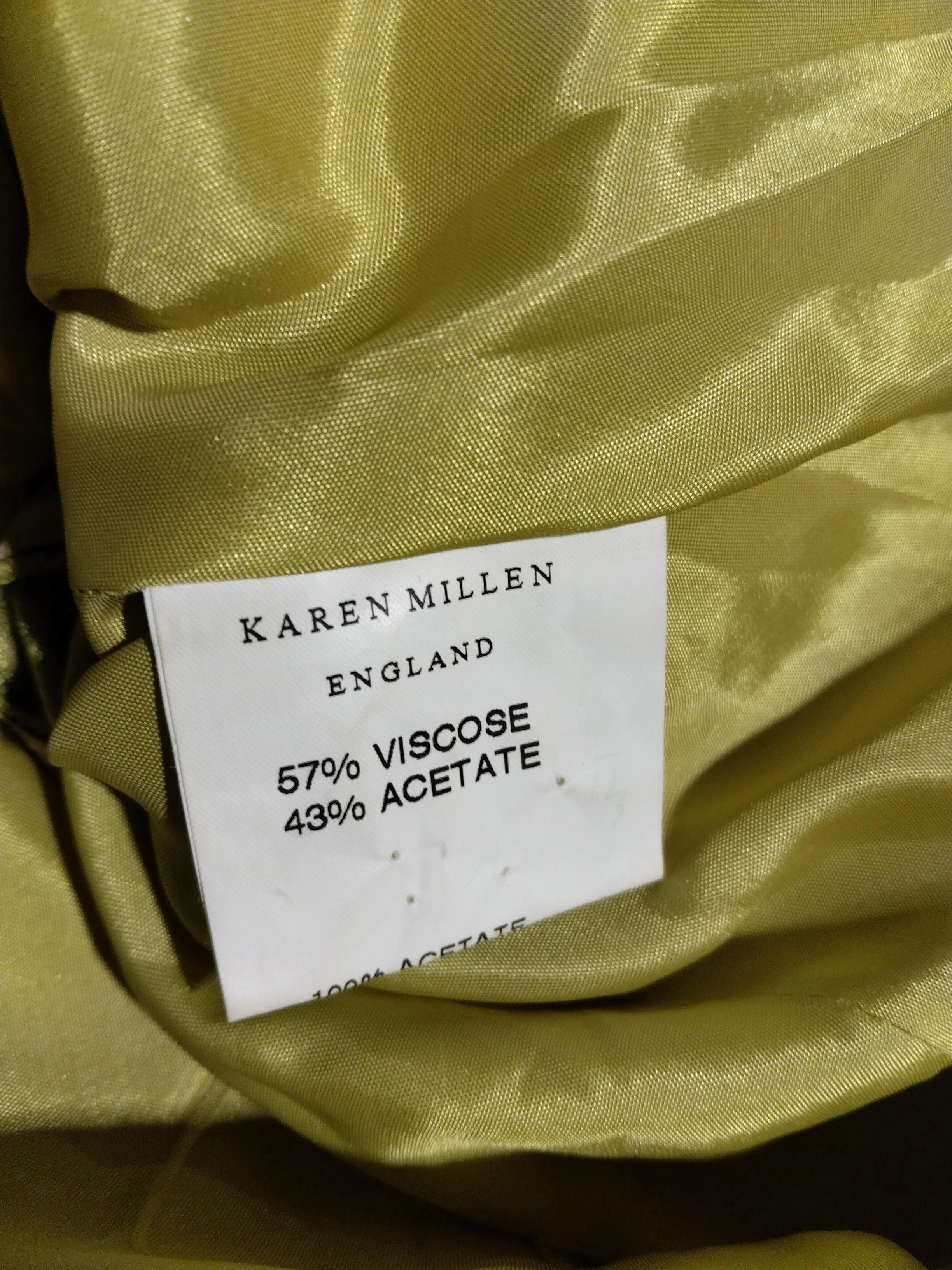 Karen Millen Mini Dress UK8 in Green - Image 6