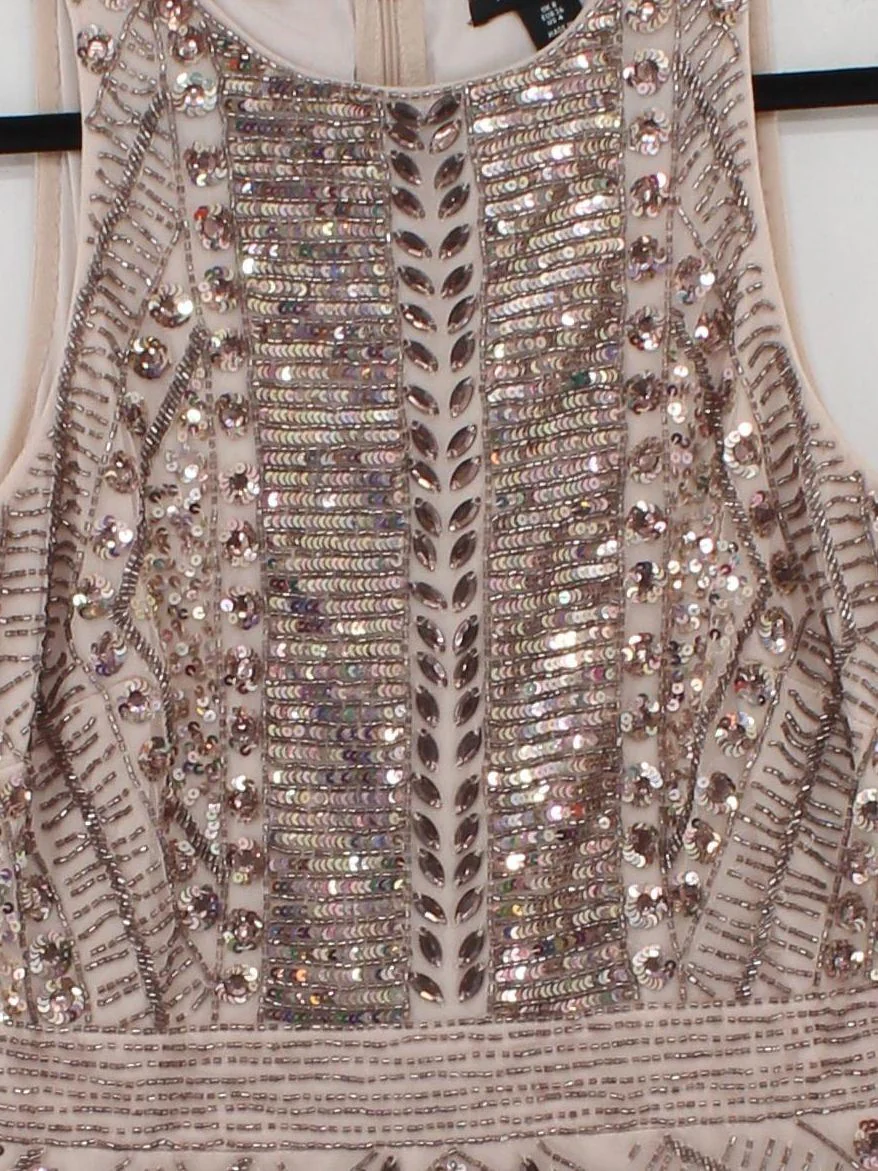Karen Millen Mini Dress UK8 in Pink RRP £169 - Image 4