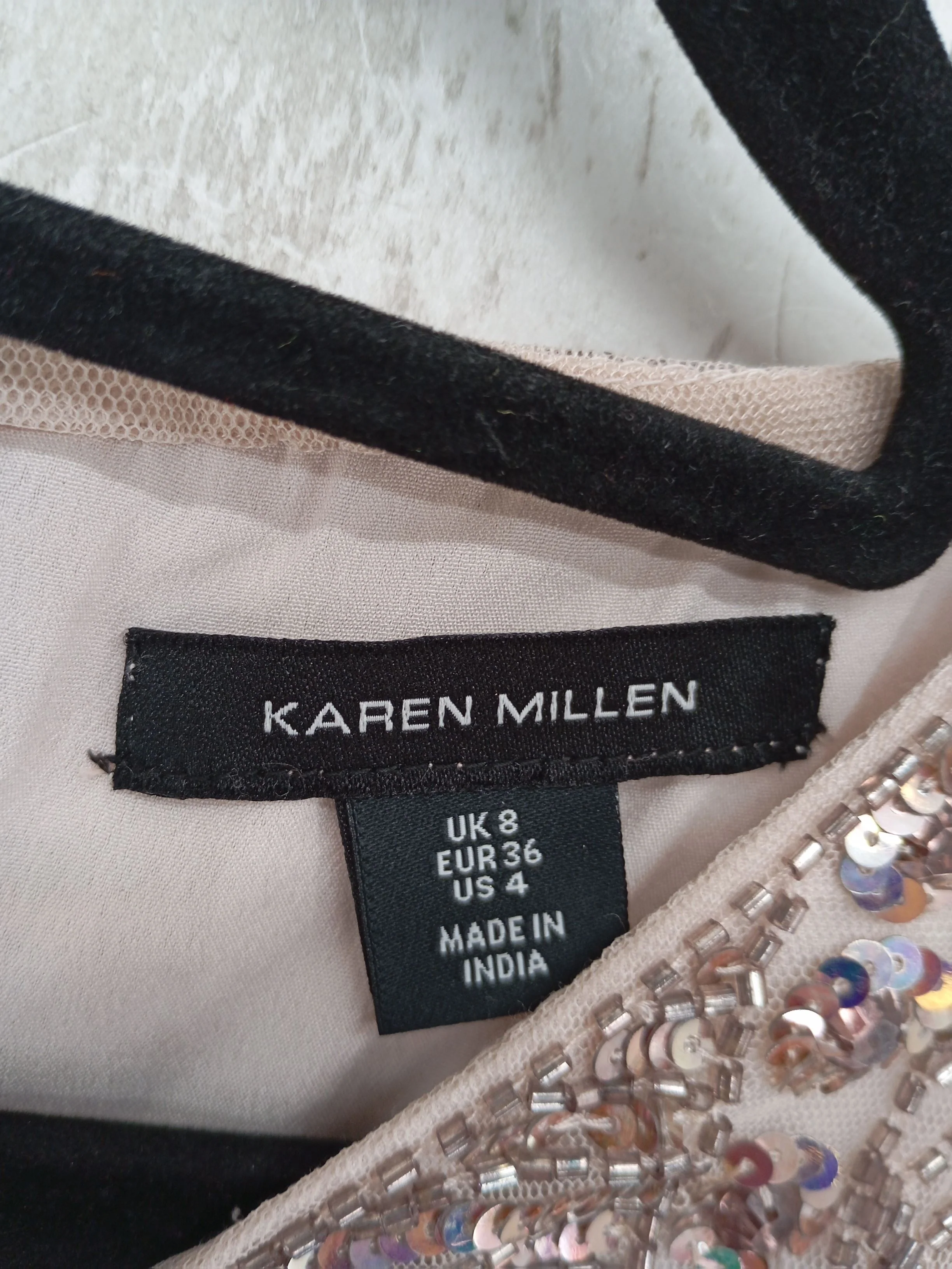 Karen Millen Mini Dress UK8 in Pink RRP £169 - Image 7
