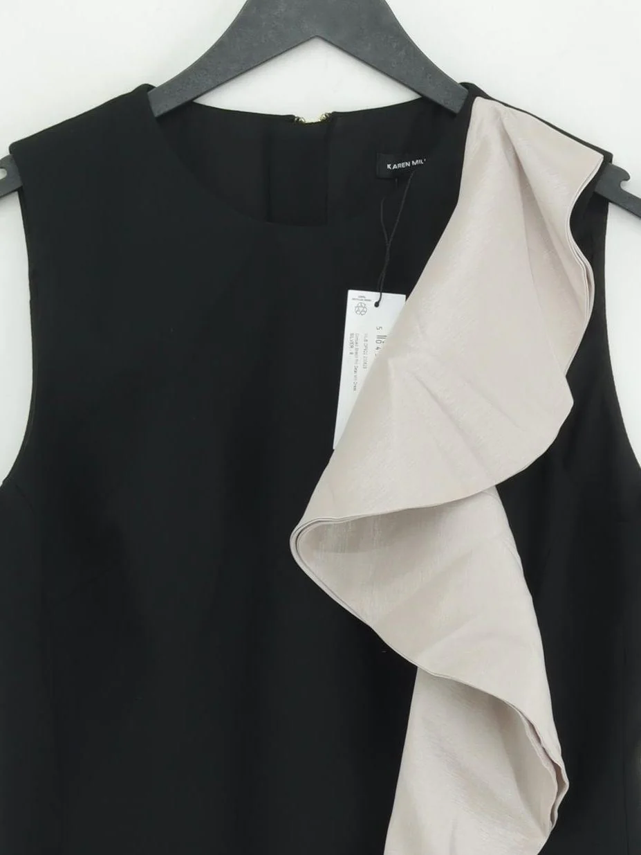 Karen Millen Mini Dress UK8 in Silver RRP £199 - Image 3