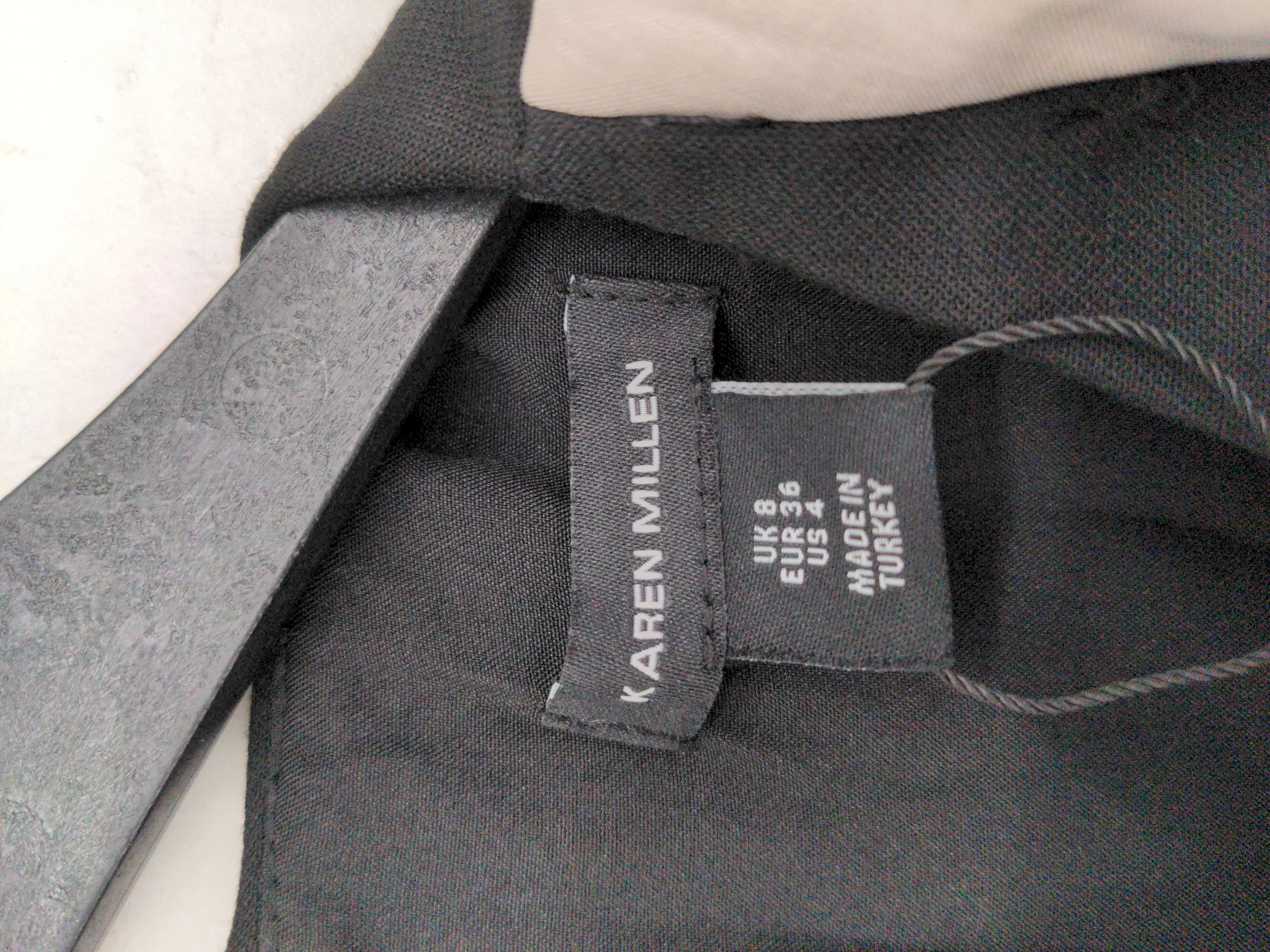 Karen Millen Mini Dress UK8 in Silver RRP £199 - Image 5