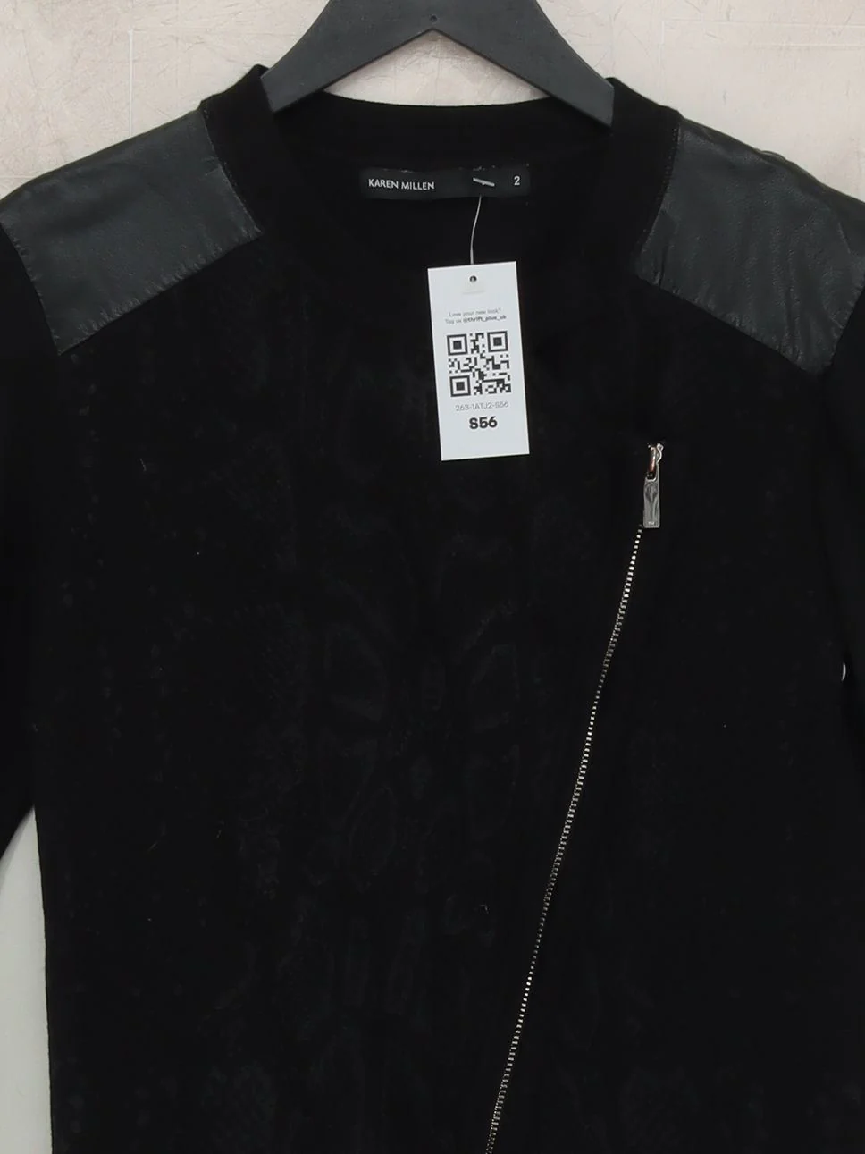 Karen Millen Motorcycle Jacket jacket black - Image 3