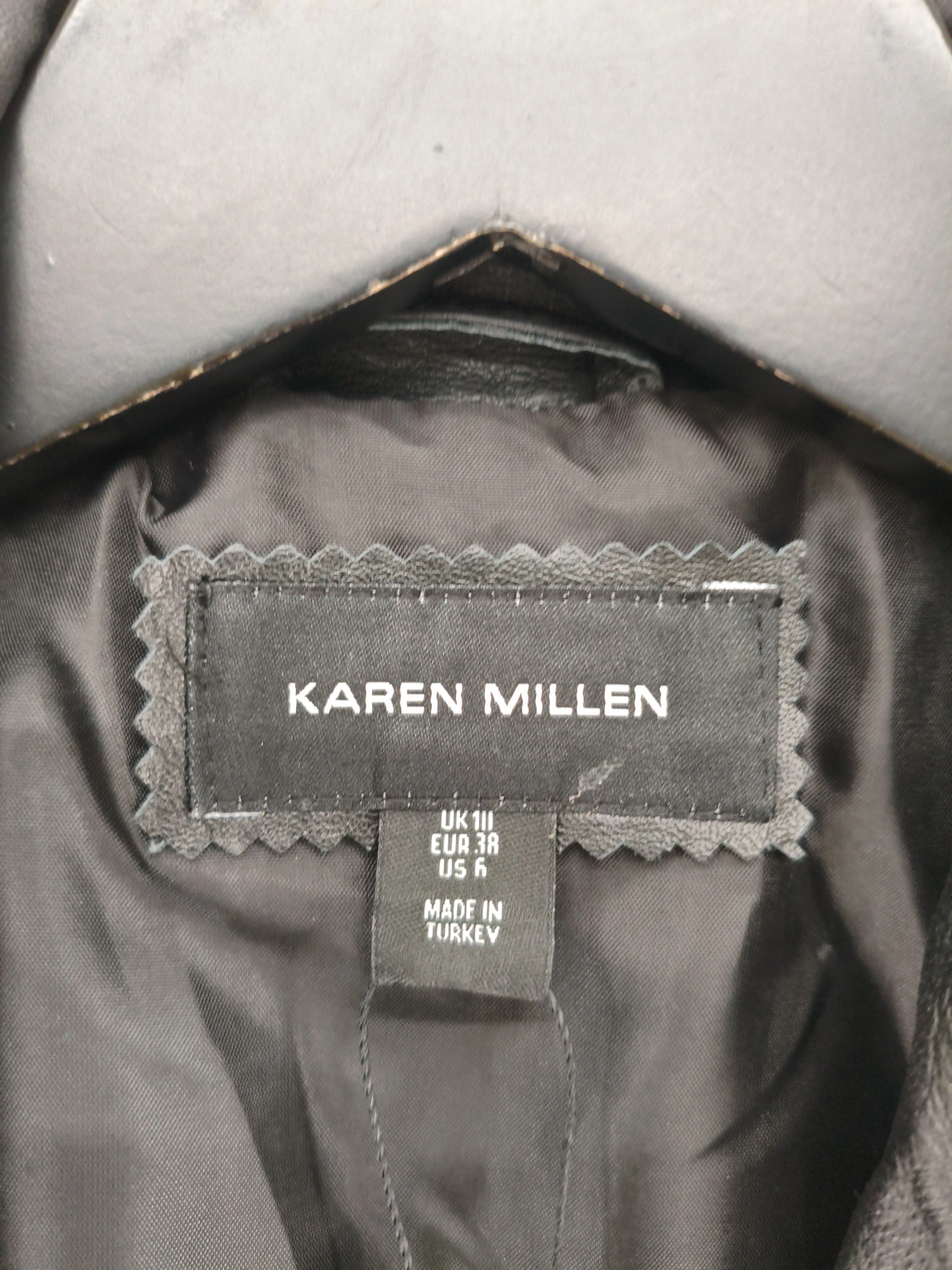 Karen Millen Motorcycle Jacket jacket black RRP £299 - Image 6