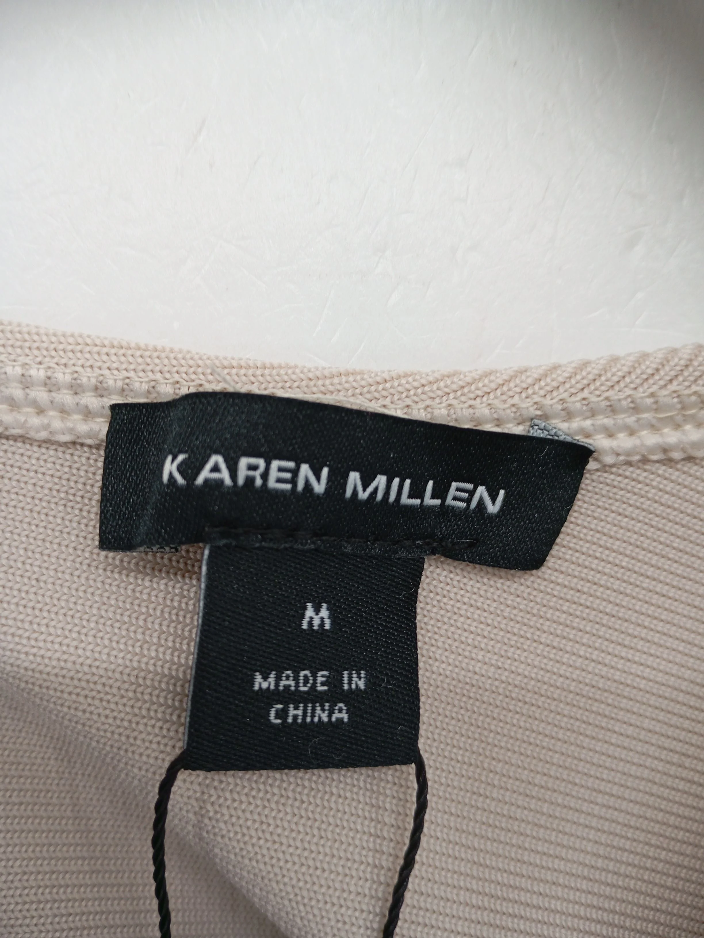 Karen Millen Motorcycle Jacket jacket cream RRP £89 - Image 5