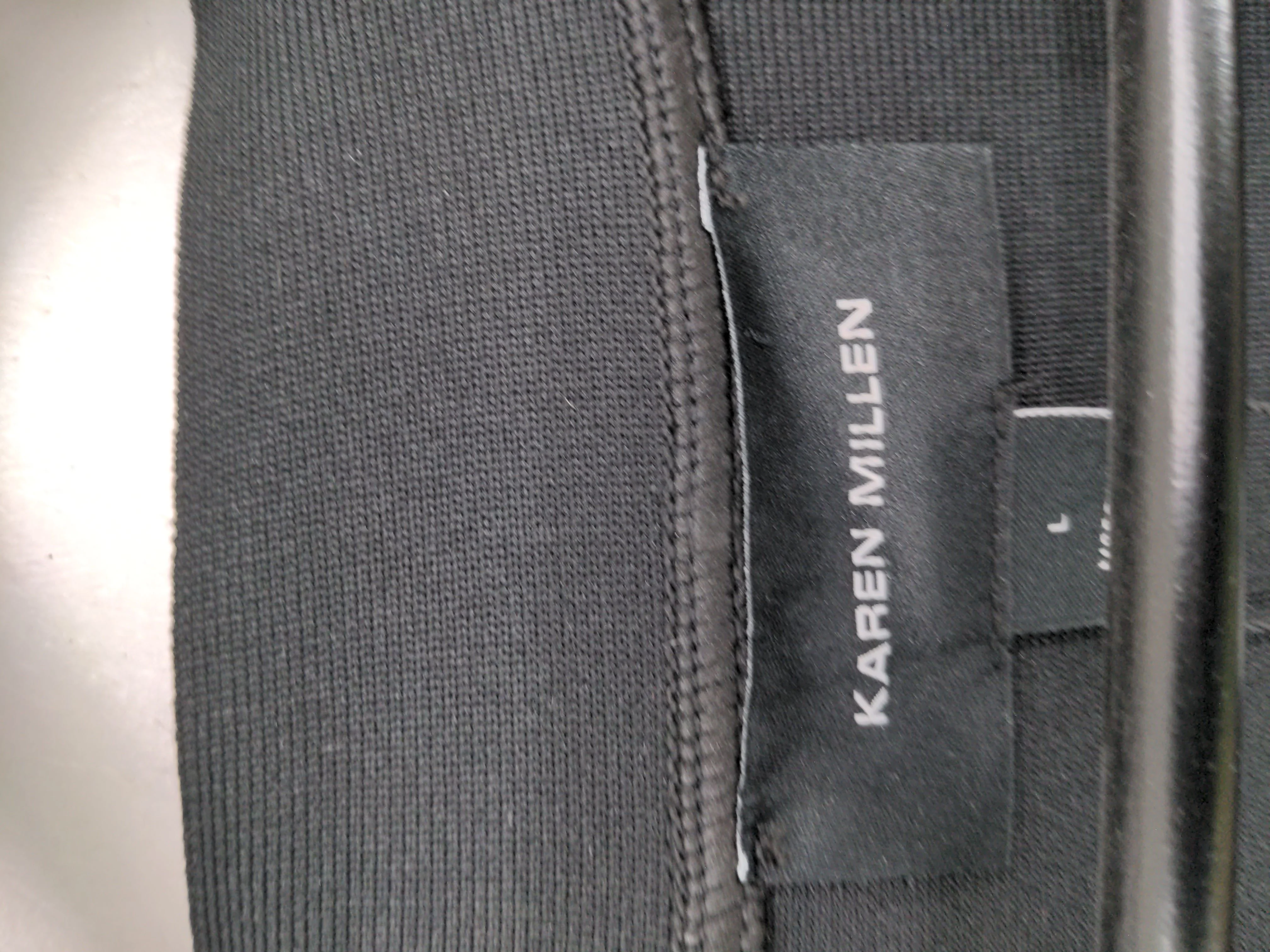 Karen Millen Overcoat jacket black RRP £99 - Image 7