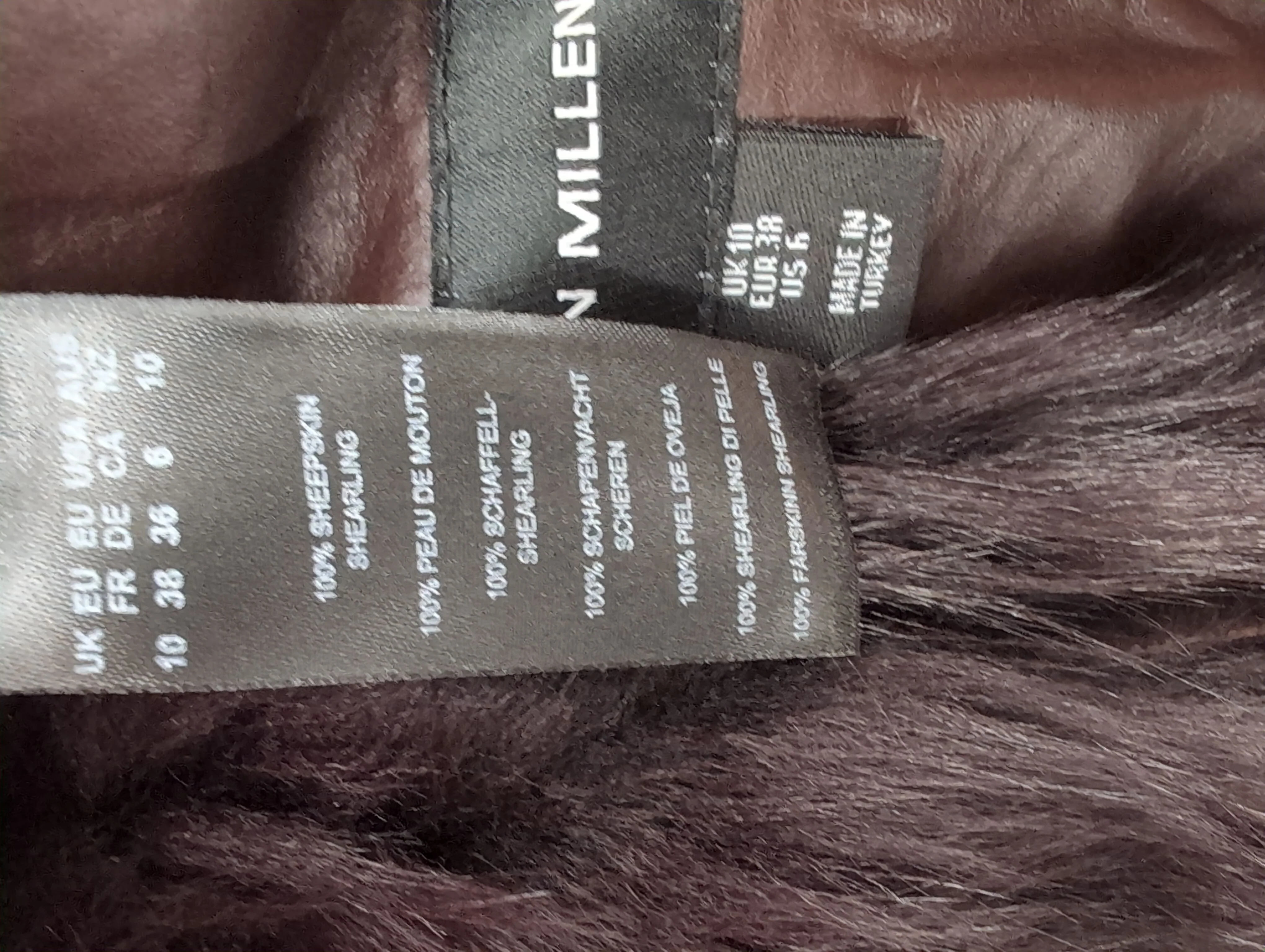 Karen Millen Overcoat jacket brown RRP £1499 - Image 8