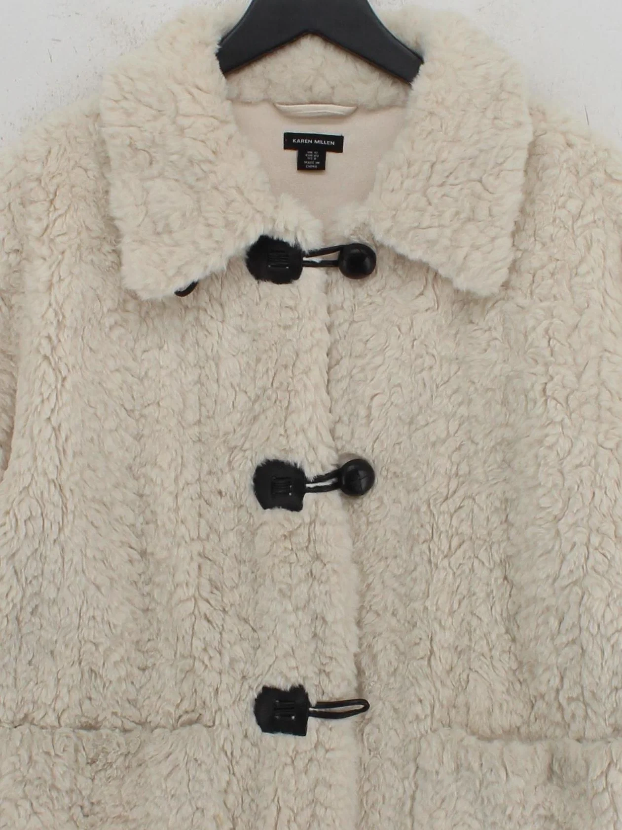 Karen Millen Overcoat jacket cream RRP £139 - Image 3