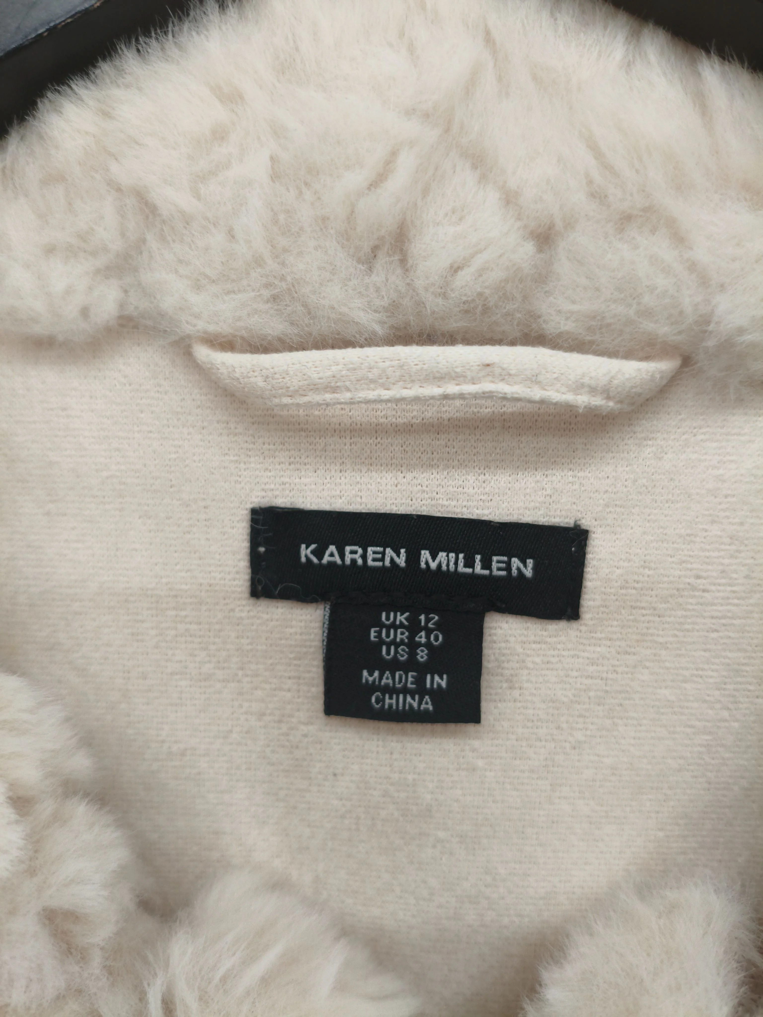 Karen Millen Overcoat jacket cream RRP £139 - Image 6