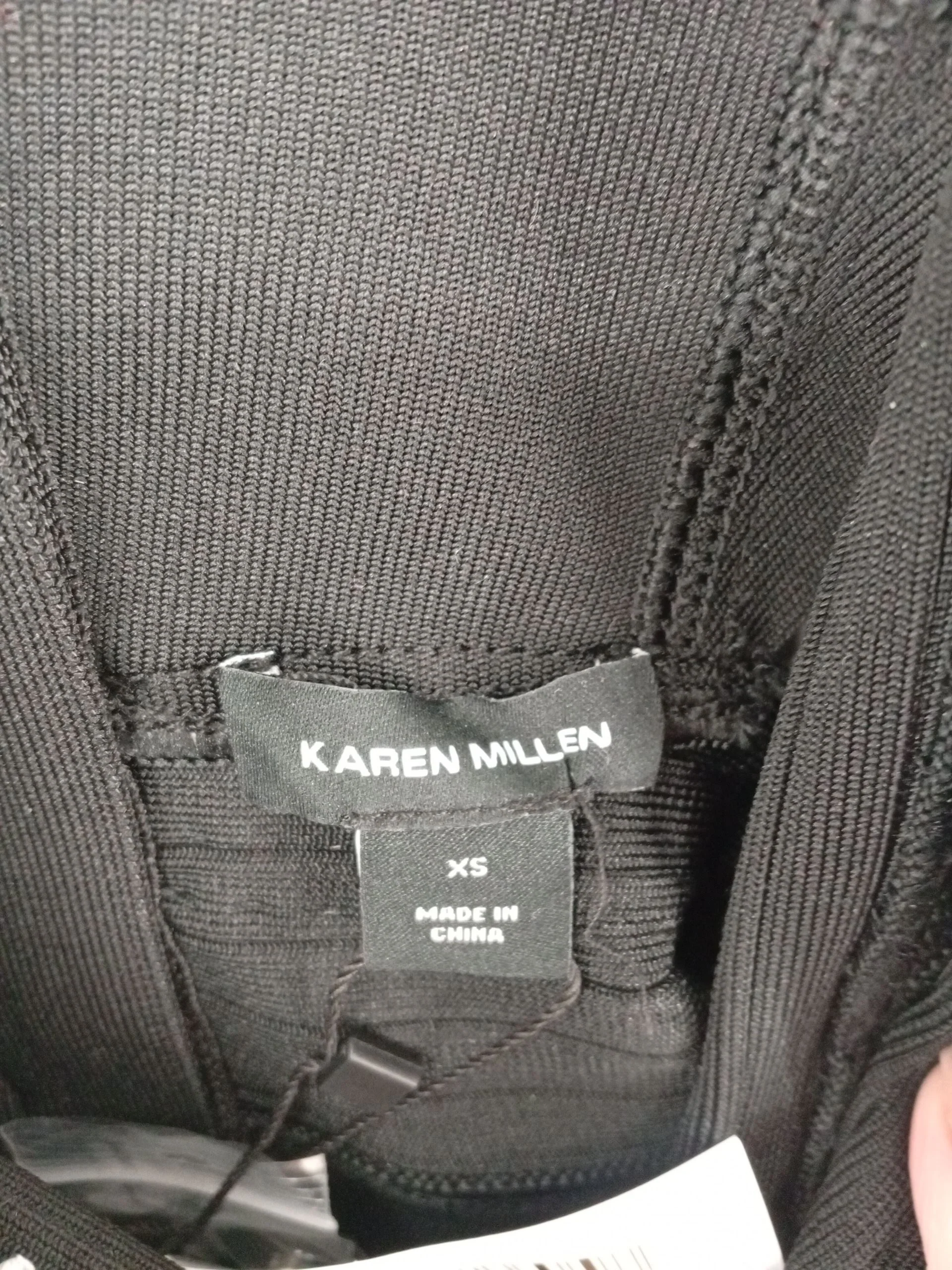Karen Millen plunge one-piece swimsuit in black RRP £99 - Image 6