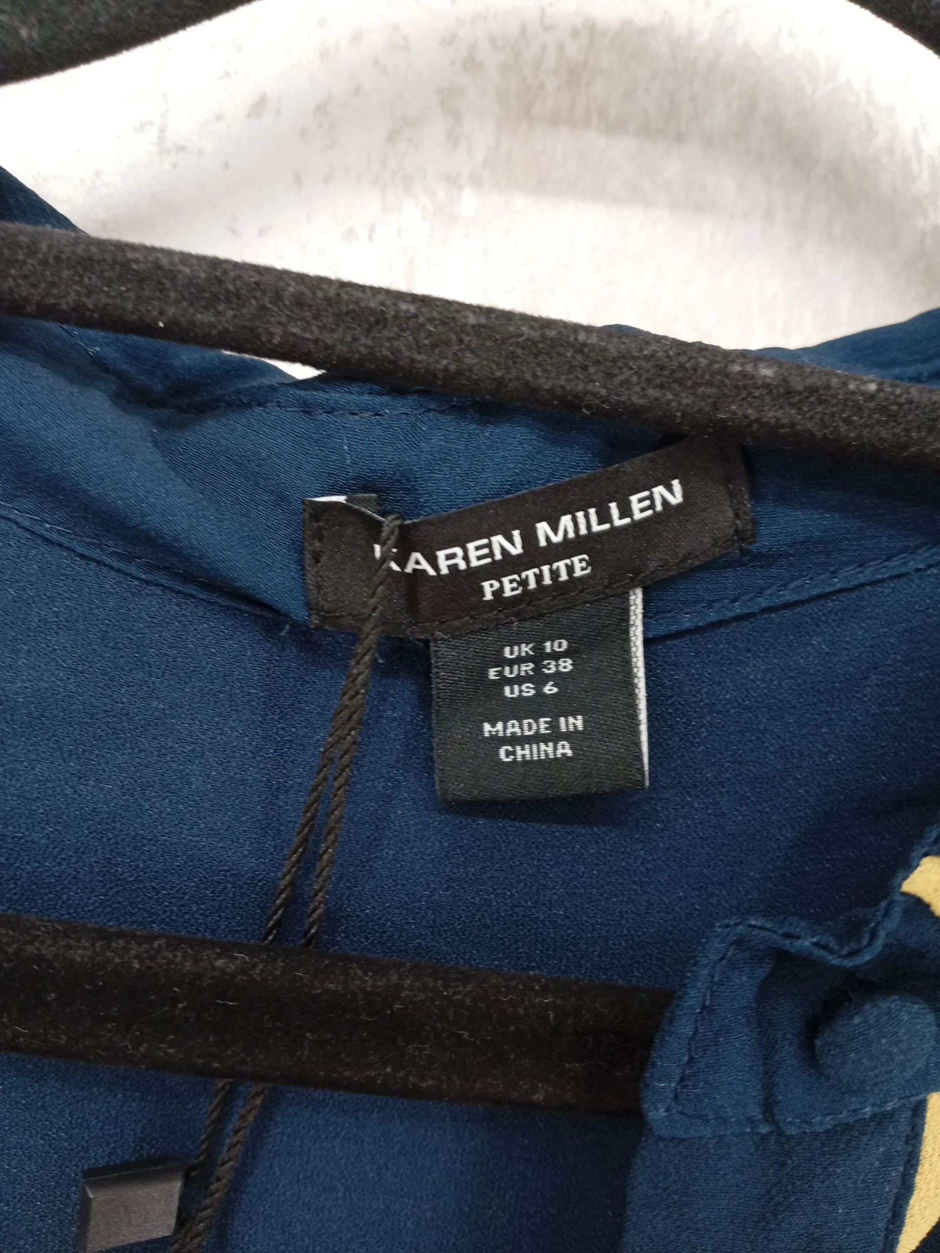 Karen Millen Shirt Maxi Dress UK10 in Blue RRP £179 - Image 7