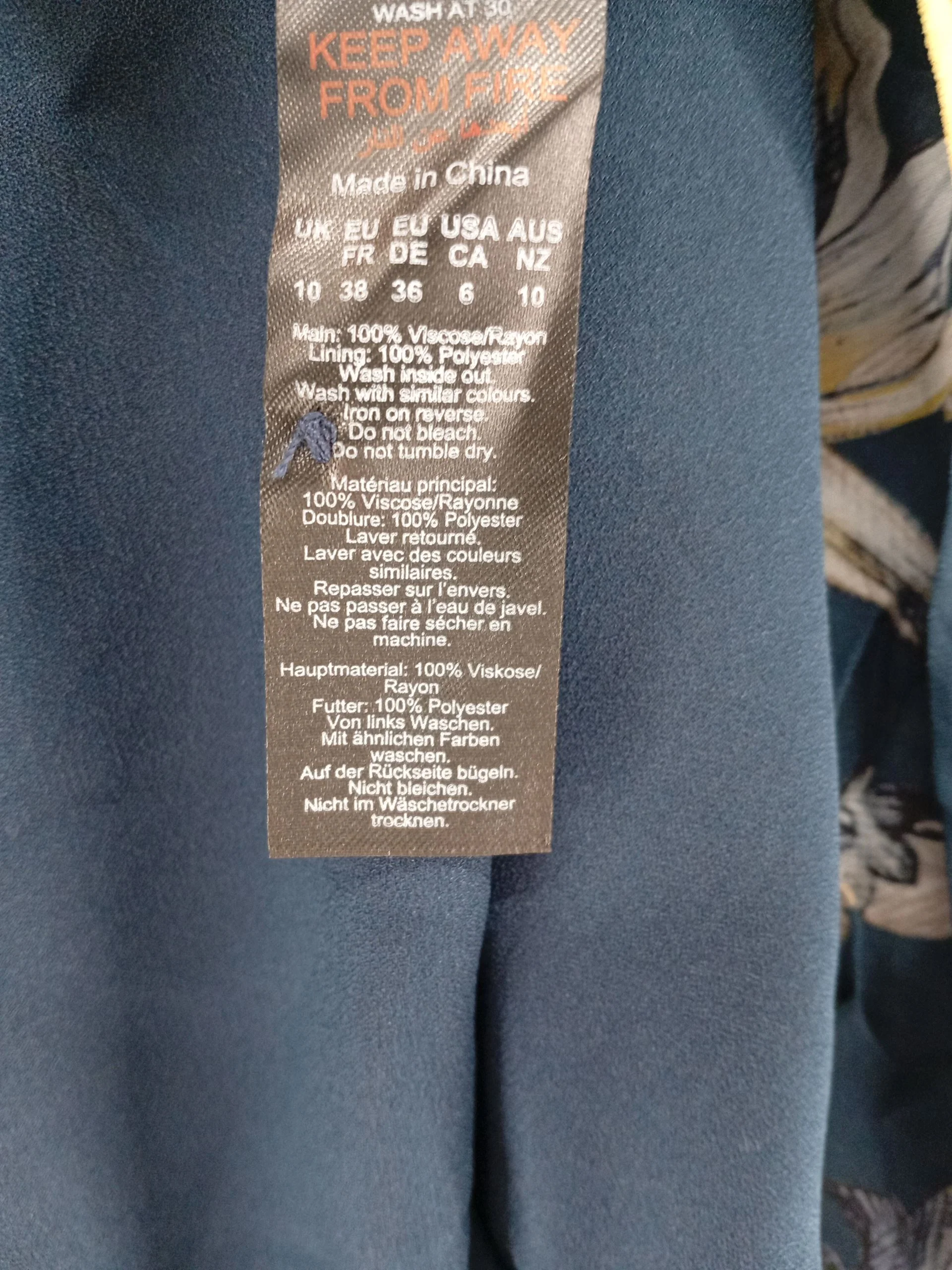 Karen Millen Shirt Maxi Dress UK10 in Blue RRP £179 - Image 8