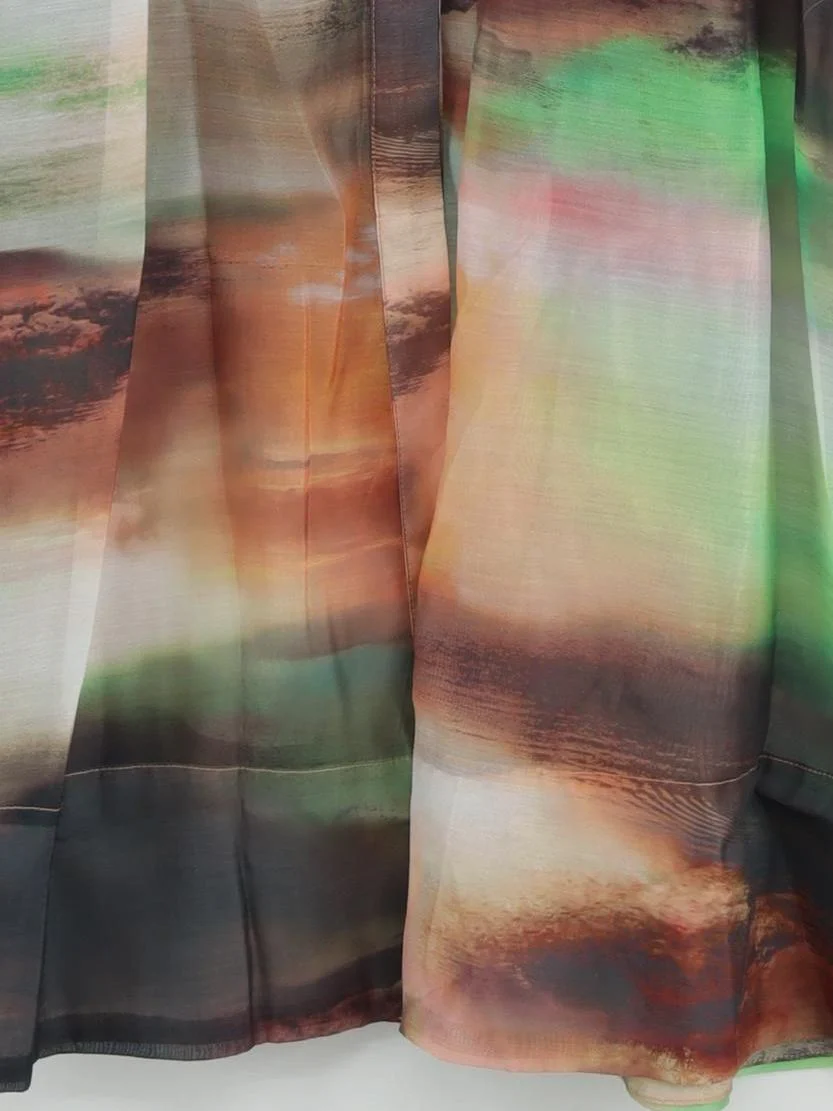Karen Millen Shirt Maxi Dress UK10 in Multi RRP £149 - Image 4