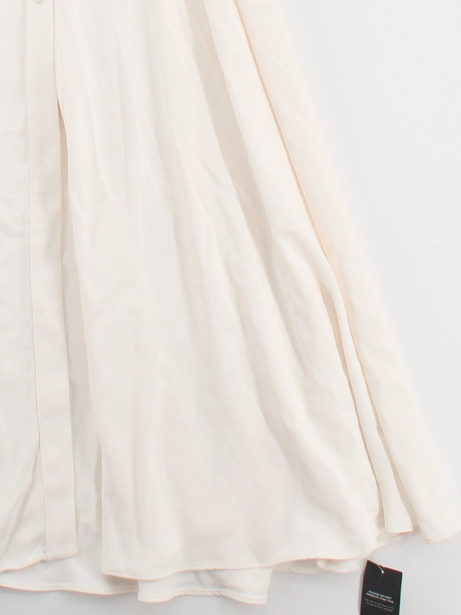 Karen Millen Shirt Maxi Dress UK14 in Cream RRP £209 - Image 4