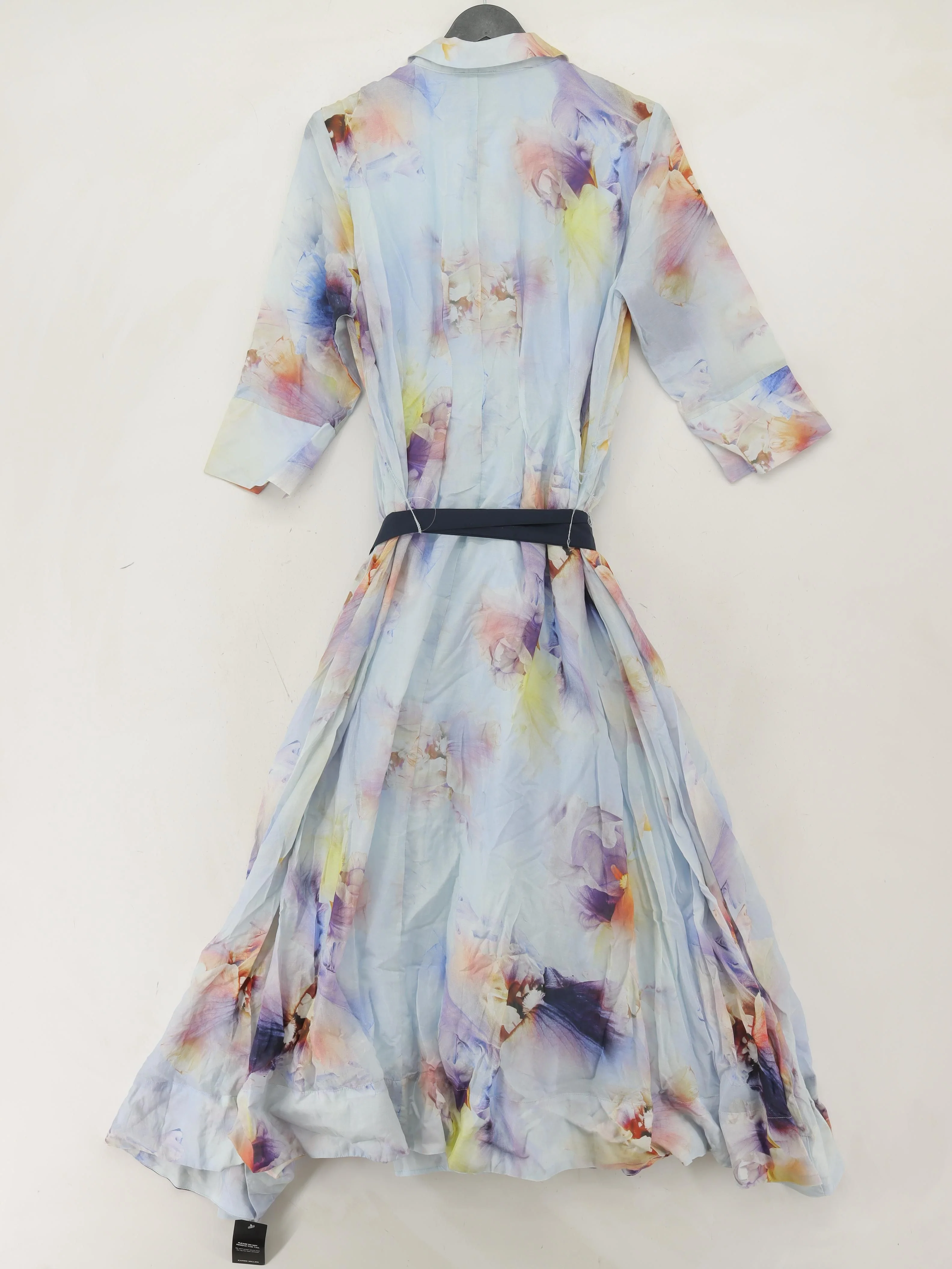 Karen Millen Shirt Maxi Dress UK14 in Multi RRP £239 - Image 2