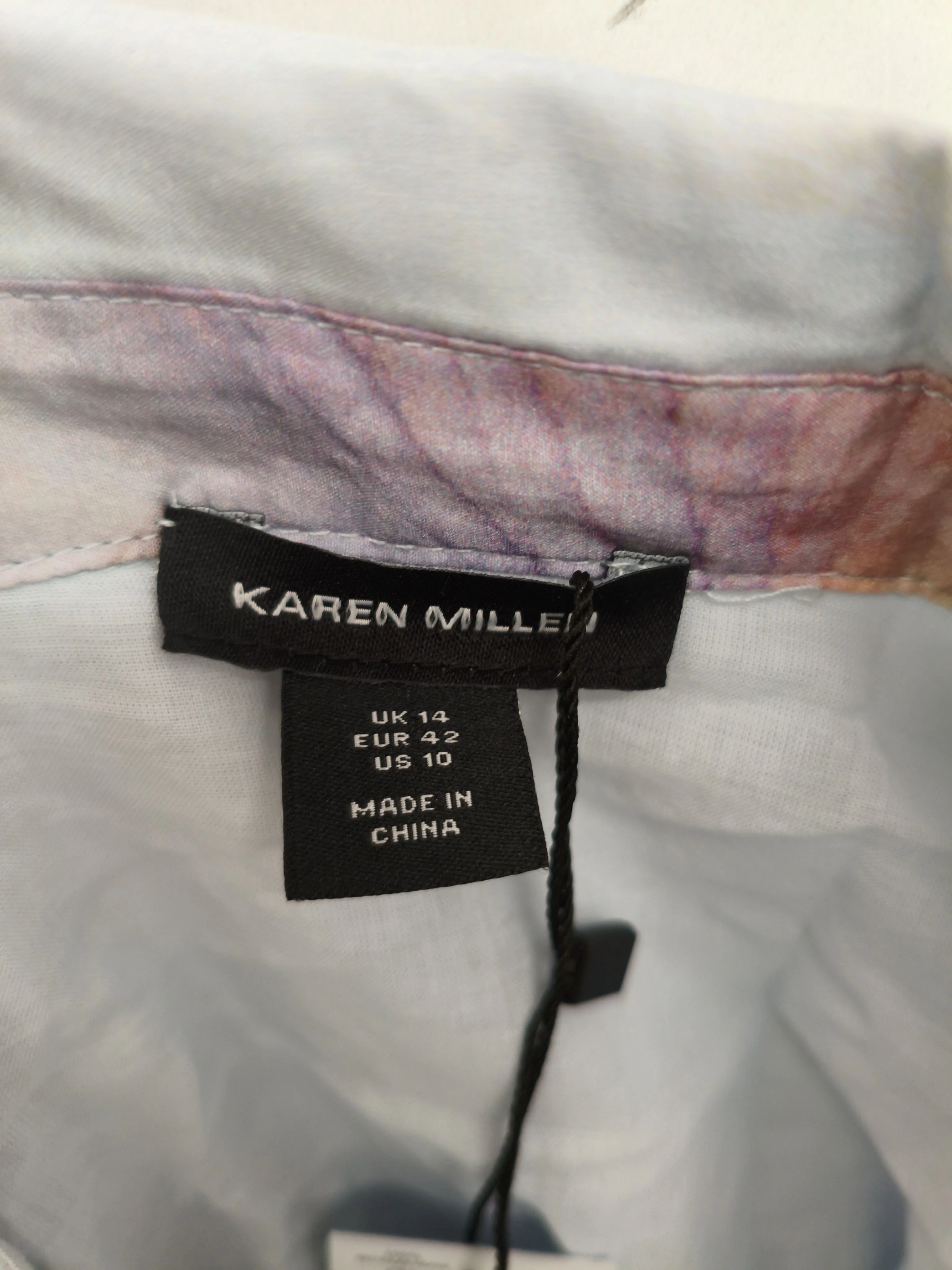 Karen Millen Shirt Maxi Dress UK14 in Multi RRP £239 - Image 6