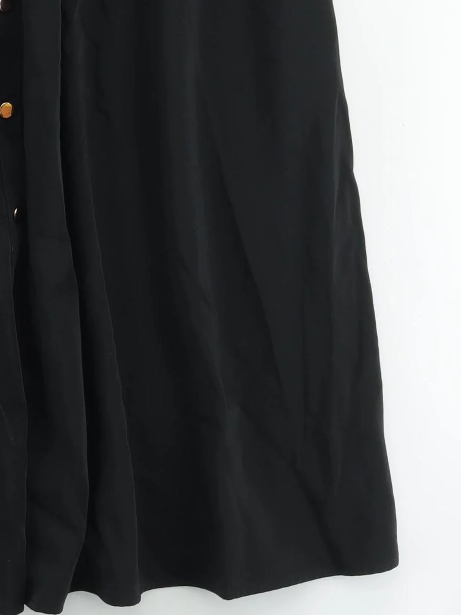 Karen Millen Shirt Maxi Dress UK20 in Black RRP £149 - Image 4