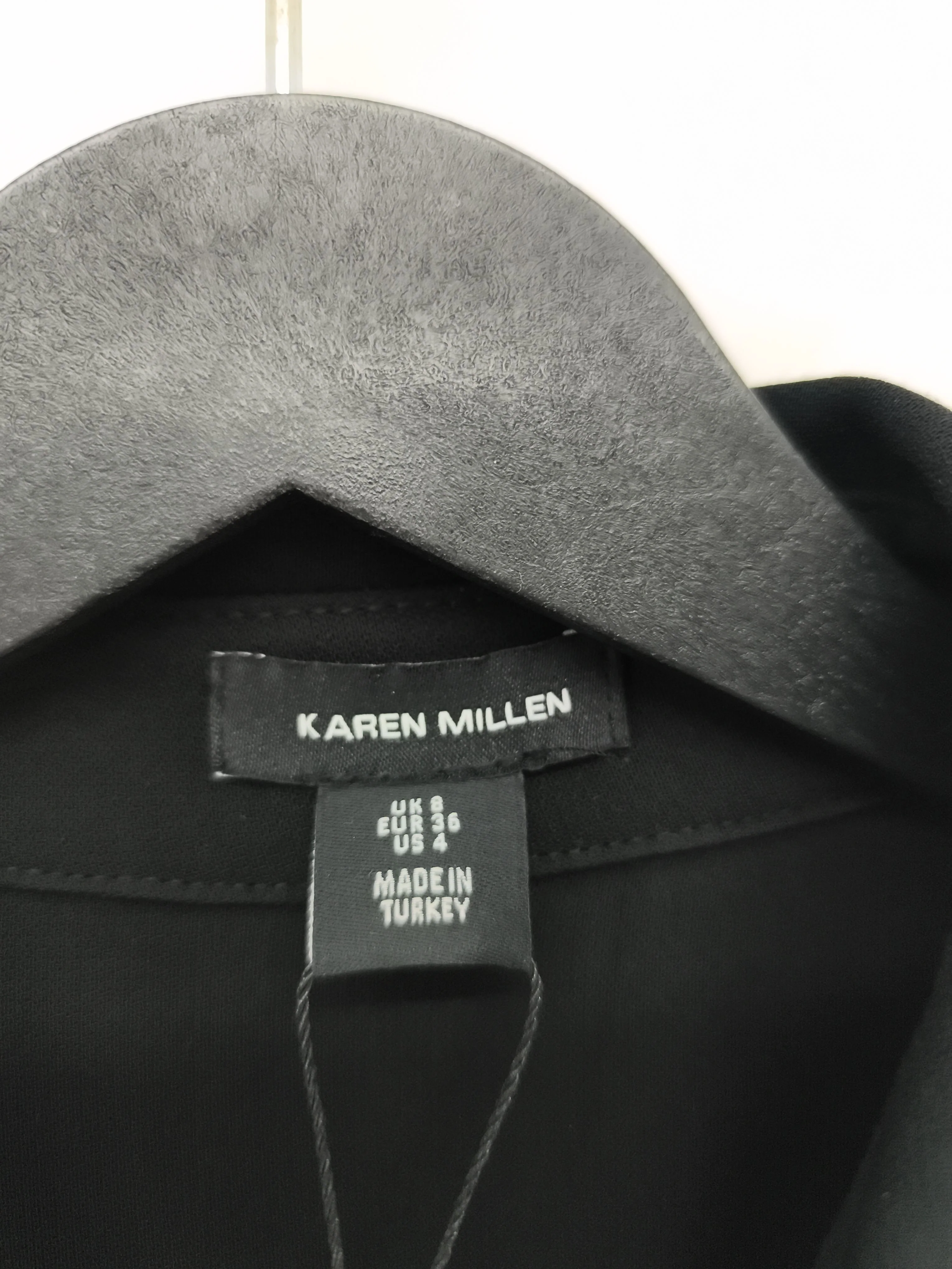 Karen Millen Shirt Maxi Dress UK8 in Black RRP £189 - Image 6