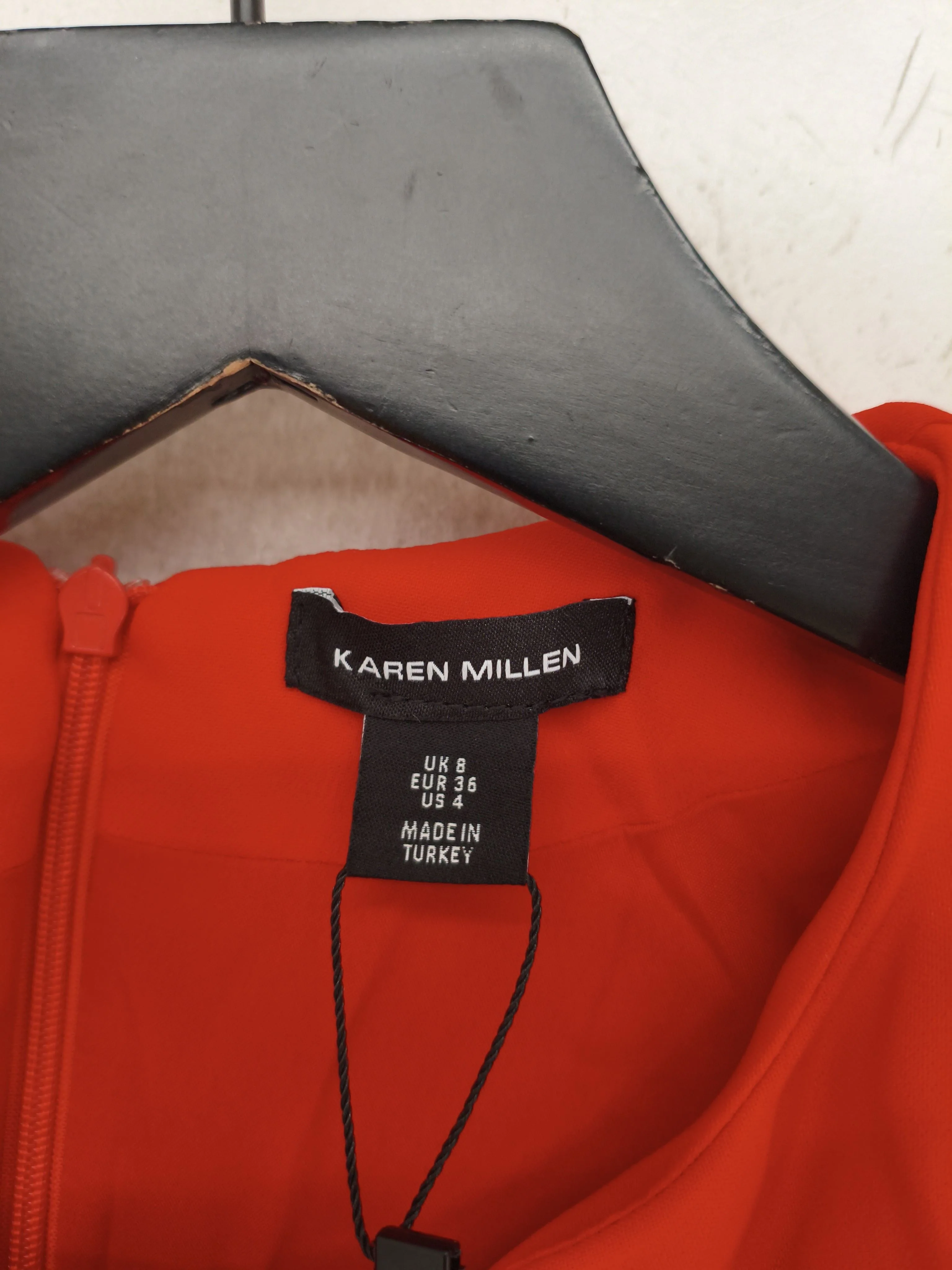 Karen Millen Shirt Maxi Dress UK8 in Red RRP £309 - Image 5