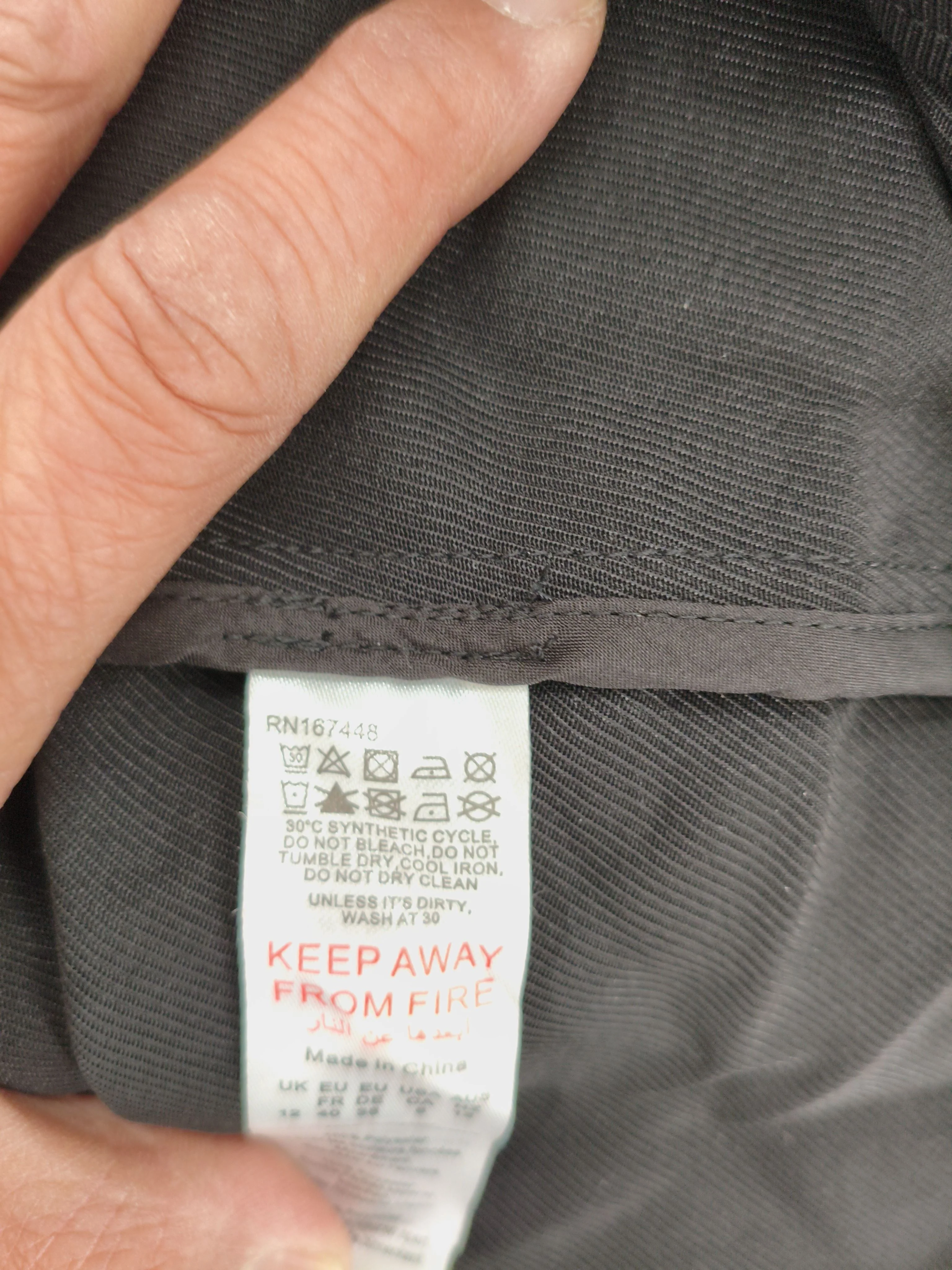 Karen Millen Shirt Midi Dress in Black RRP £129 - Image 7