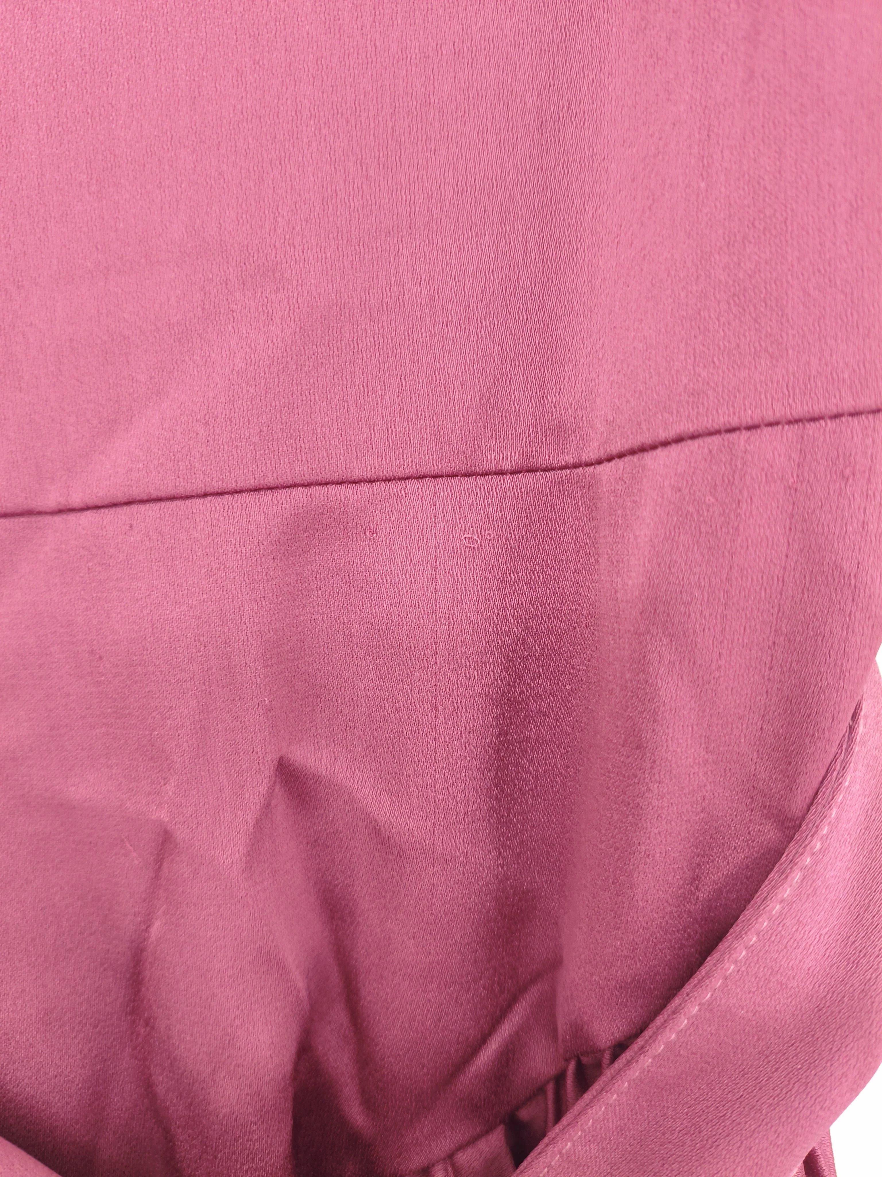 Karen Millen Shirt Midi Dress in Pink RRP £119 - Image 5