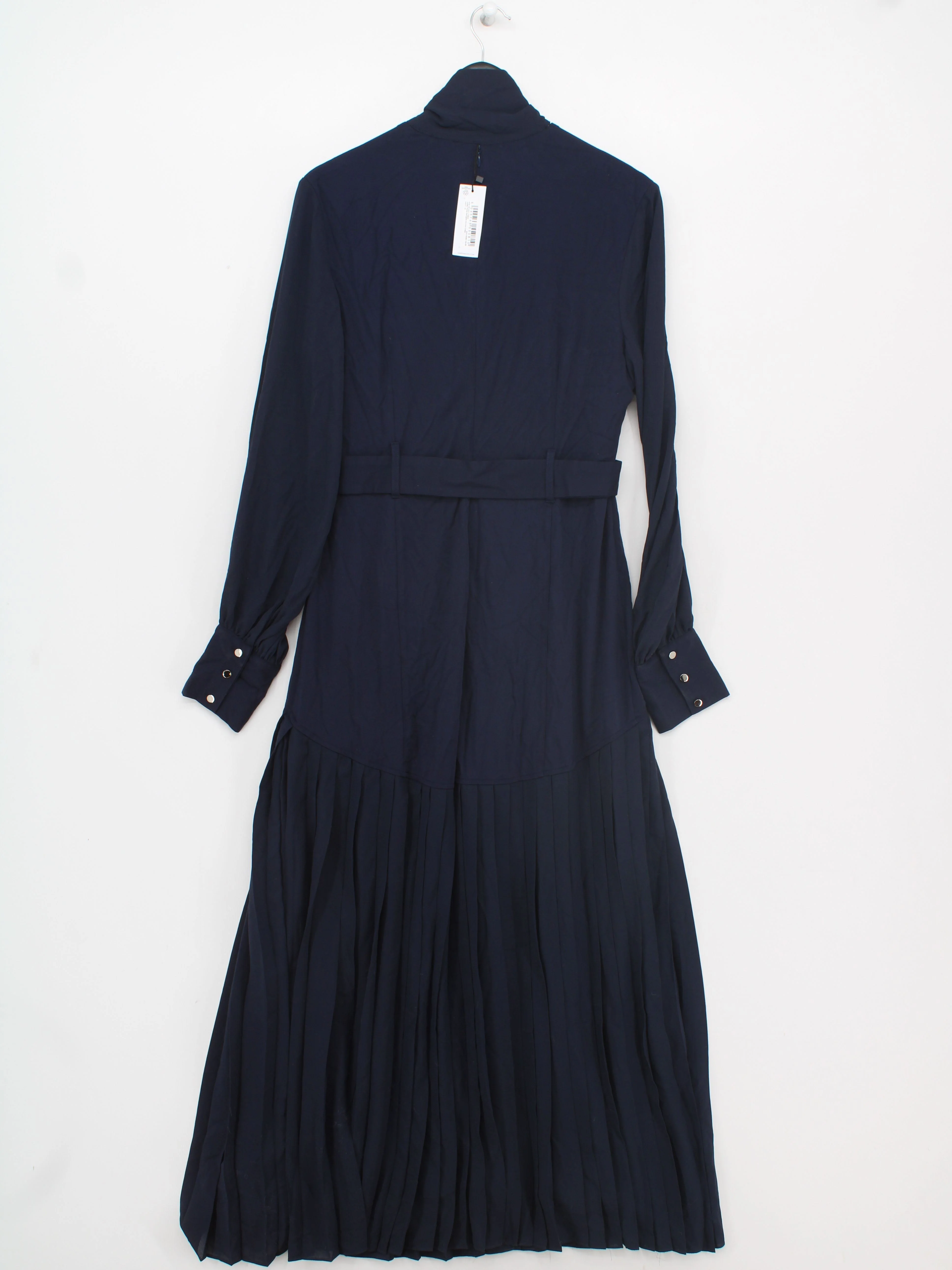 Karen Millen Shirt Midi Dress M in Blue RRP £109 - Image 2