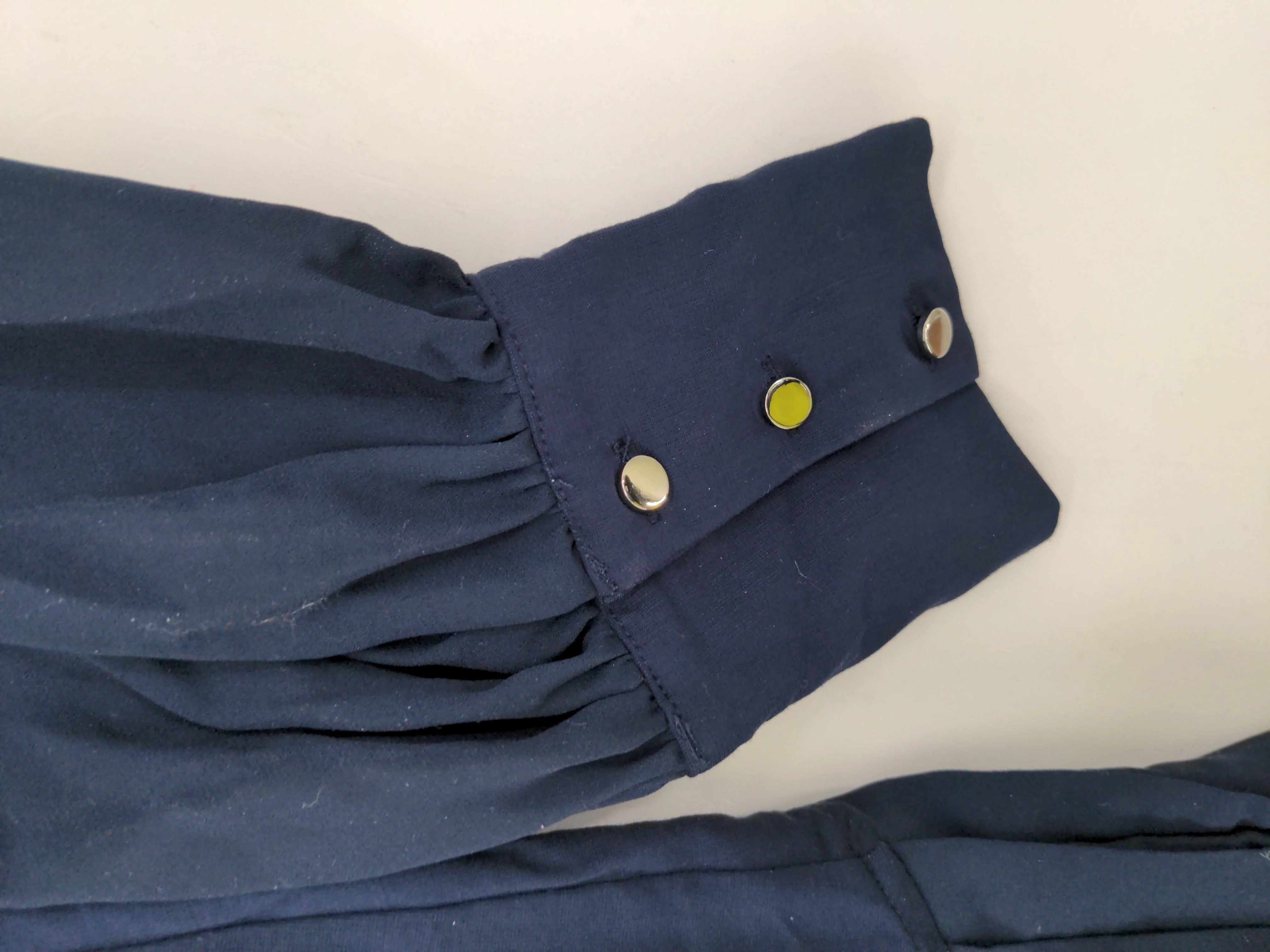 Karen Millen Shirt Midi Dress M in Blue RRP £109 - Image 5