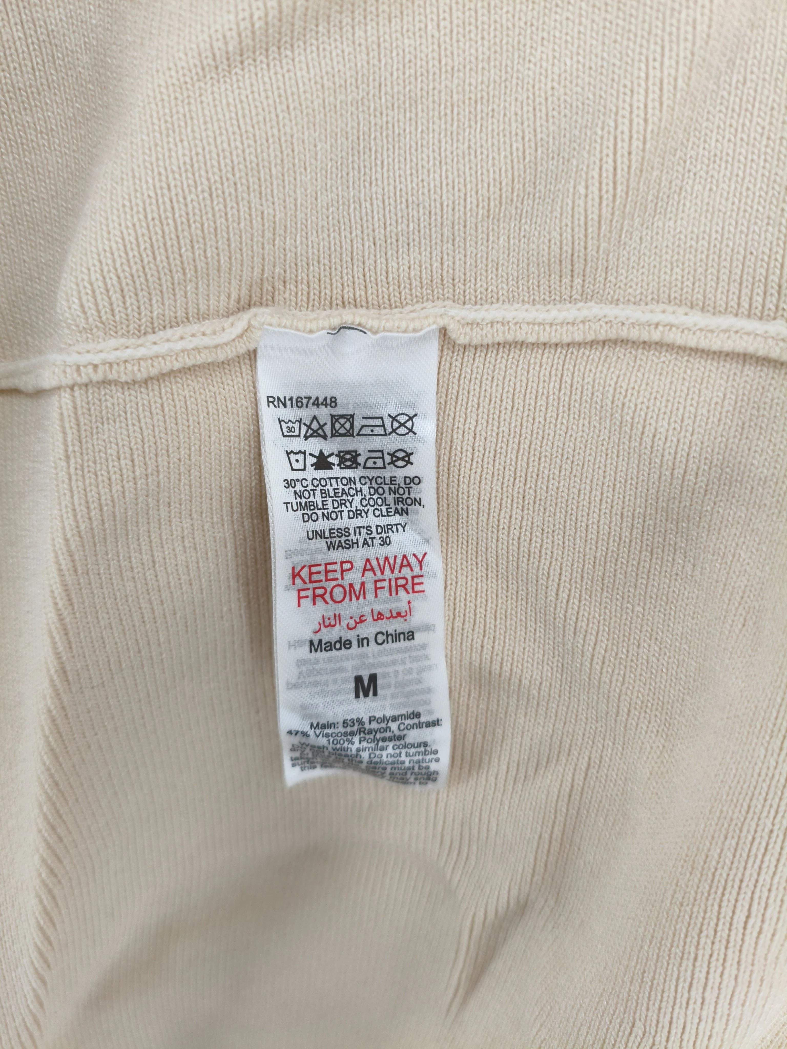 Karen Millen Shirt Midi Dress S in Cream RRP £129 - Image 10
