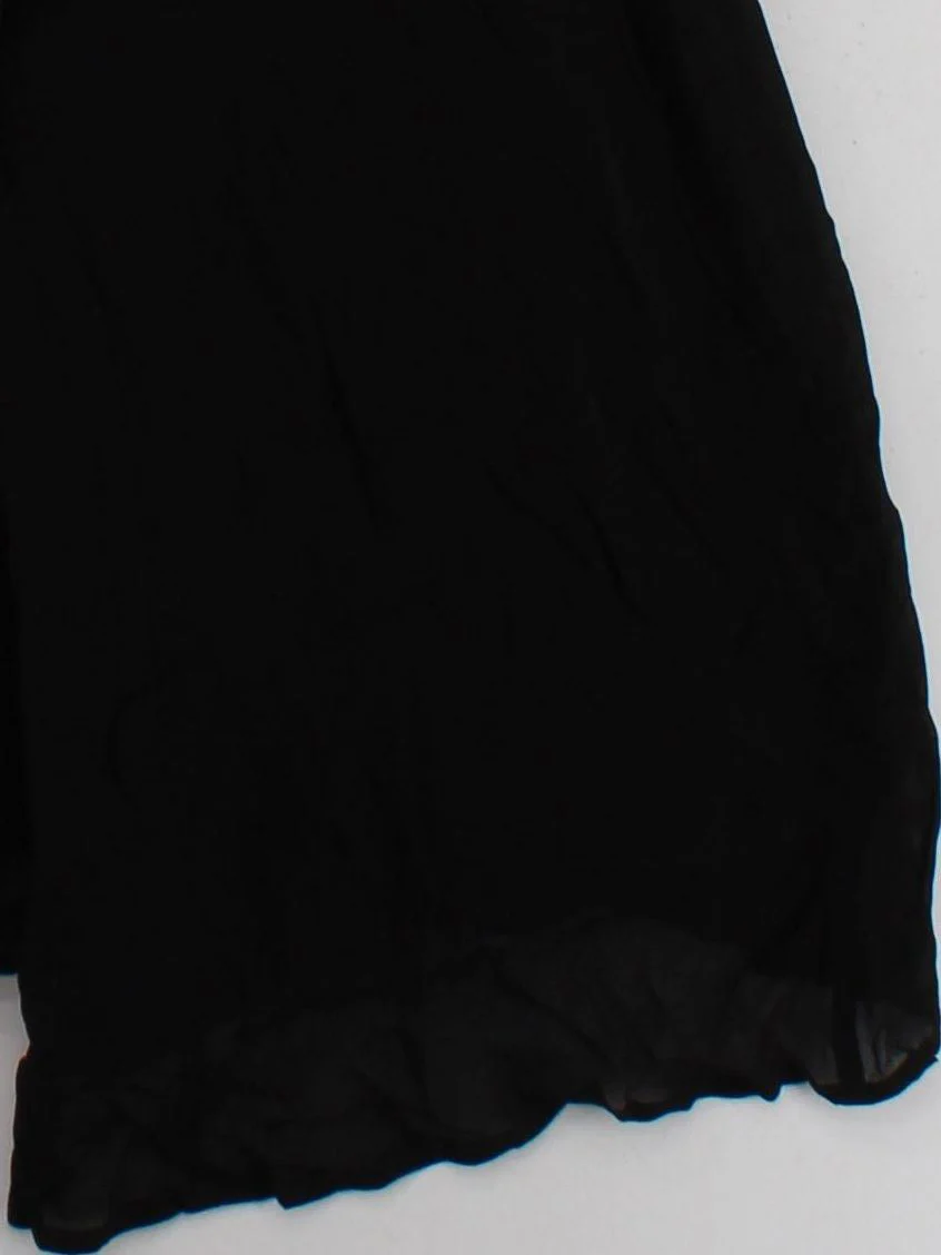 Karen Millen Shirt Midi Dress UK10 in Black RRP £179 - Image 4