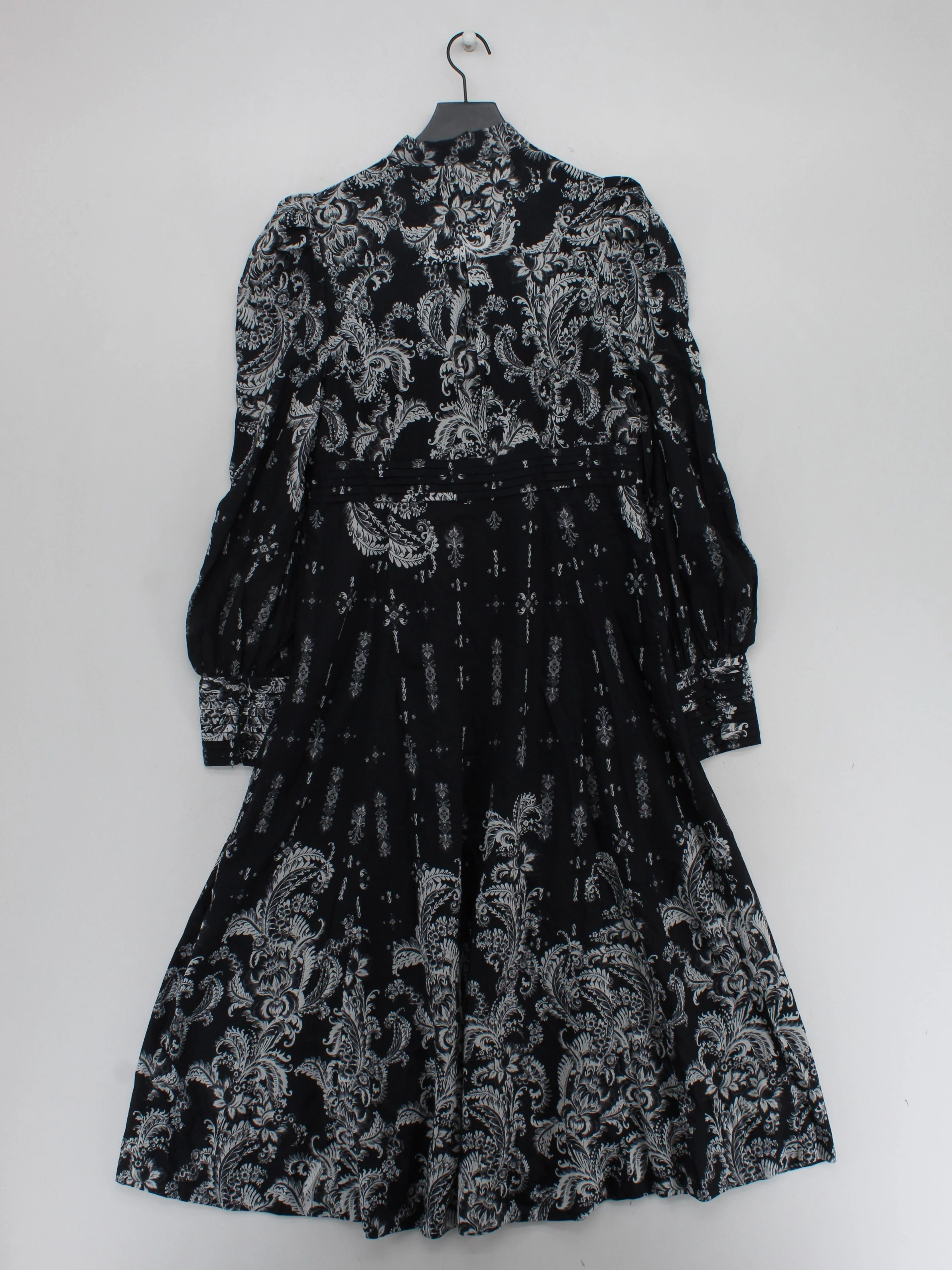 Karen Millen Shirt Midi Dress UK10 in Black RRP £229 - Image 2