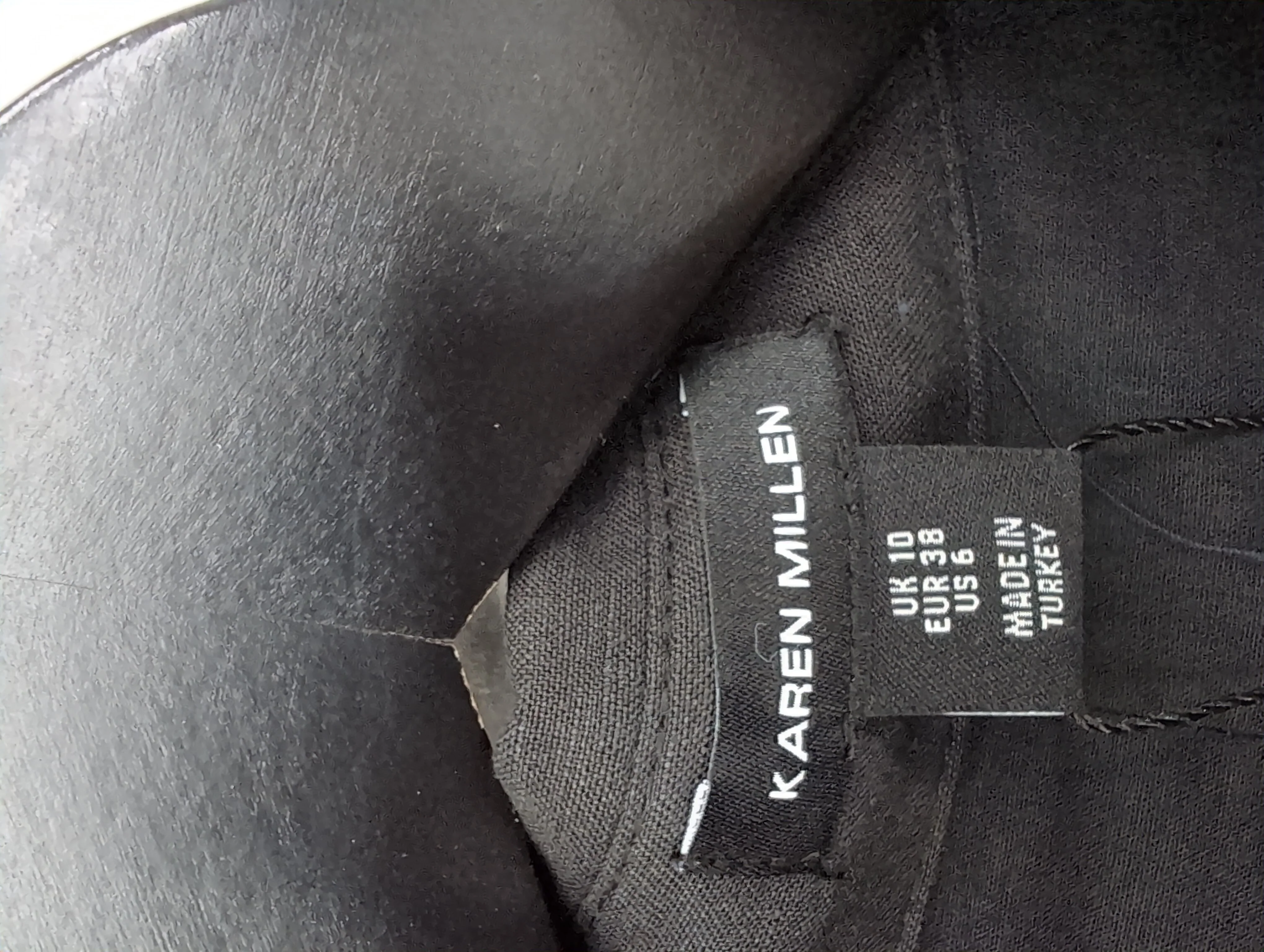 Karen Millen Shirt Midi Dress UK10 in Black RRP £249 - Image 5