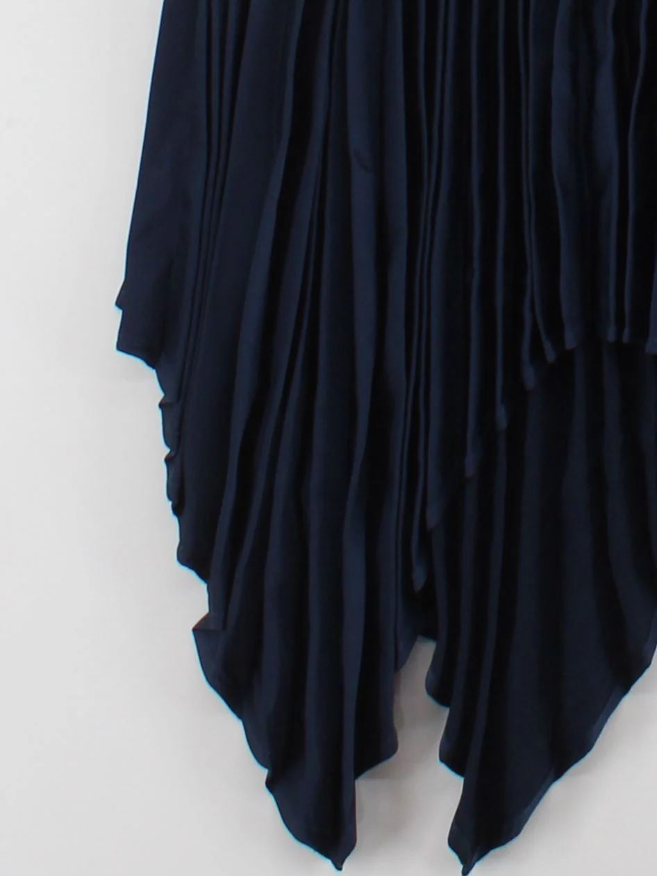 Karen Millen Shirt Midi Dress UK10 in Blue RRP £129 - Image 4