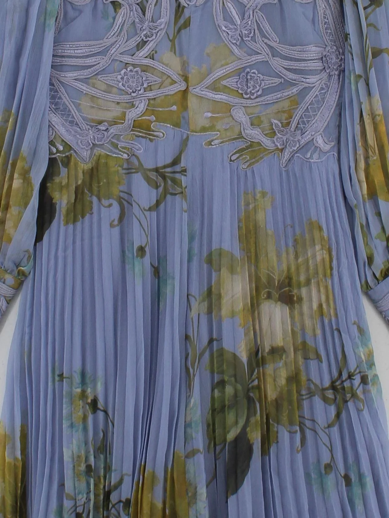 Karen Millen Shirt Midi Dress UK10 in Blue RRP £299 - Image 3