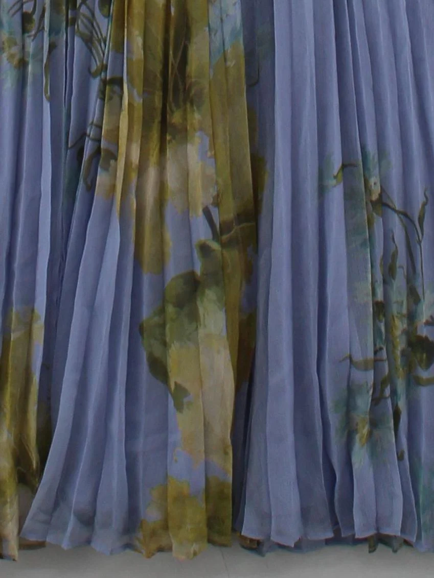 Karen Millen Shirt Midi Dress UK10 in Blue RRP £299 - Image 4