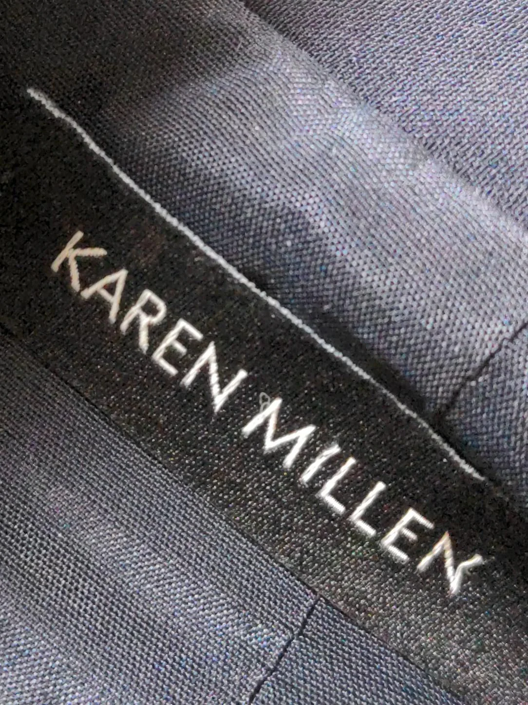 Karen Millen Shirt Midi Dress UK12 in Black - Image 6
