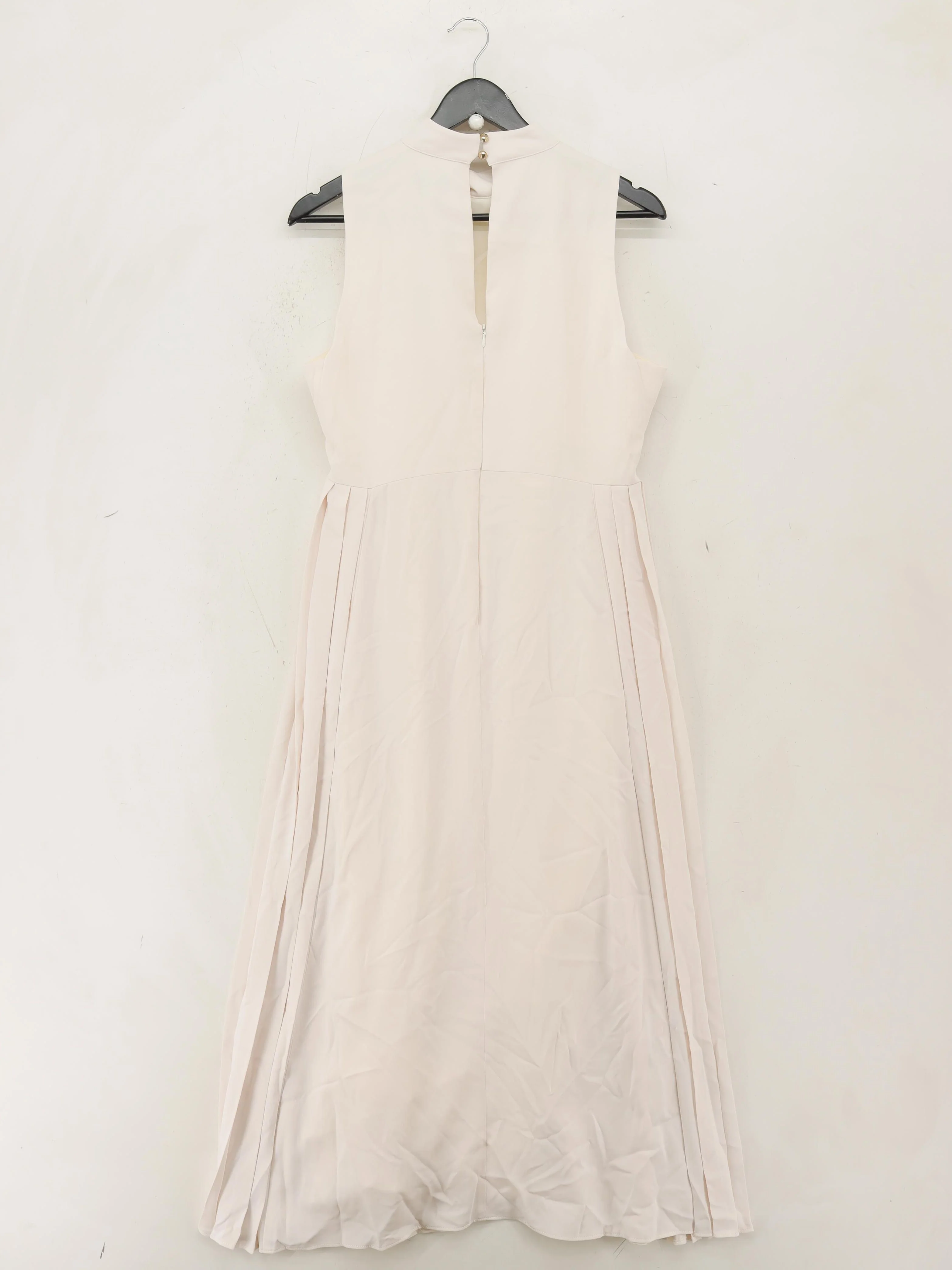 Karen Millen Shirt Midi Dress UK12 in Cream RRP £189 - Image 2