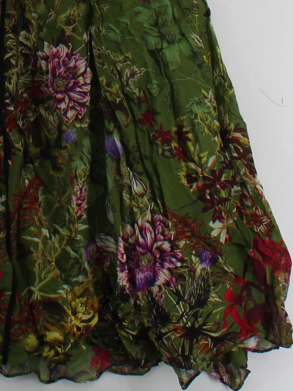 Karen Millen Shirt Midi Dress UK12 in Green RRP £149 - Image 4