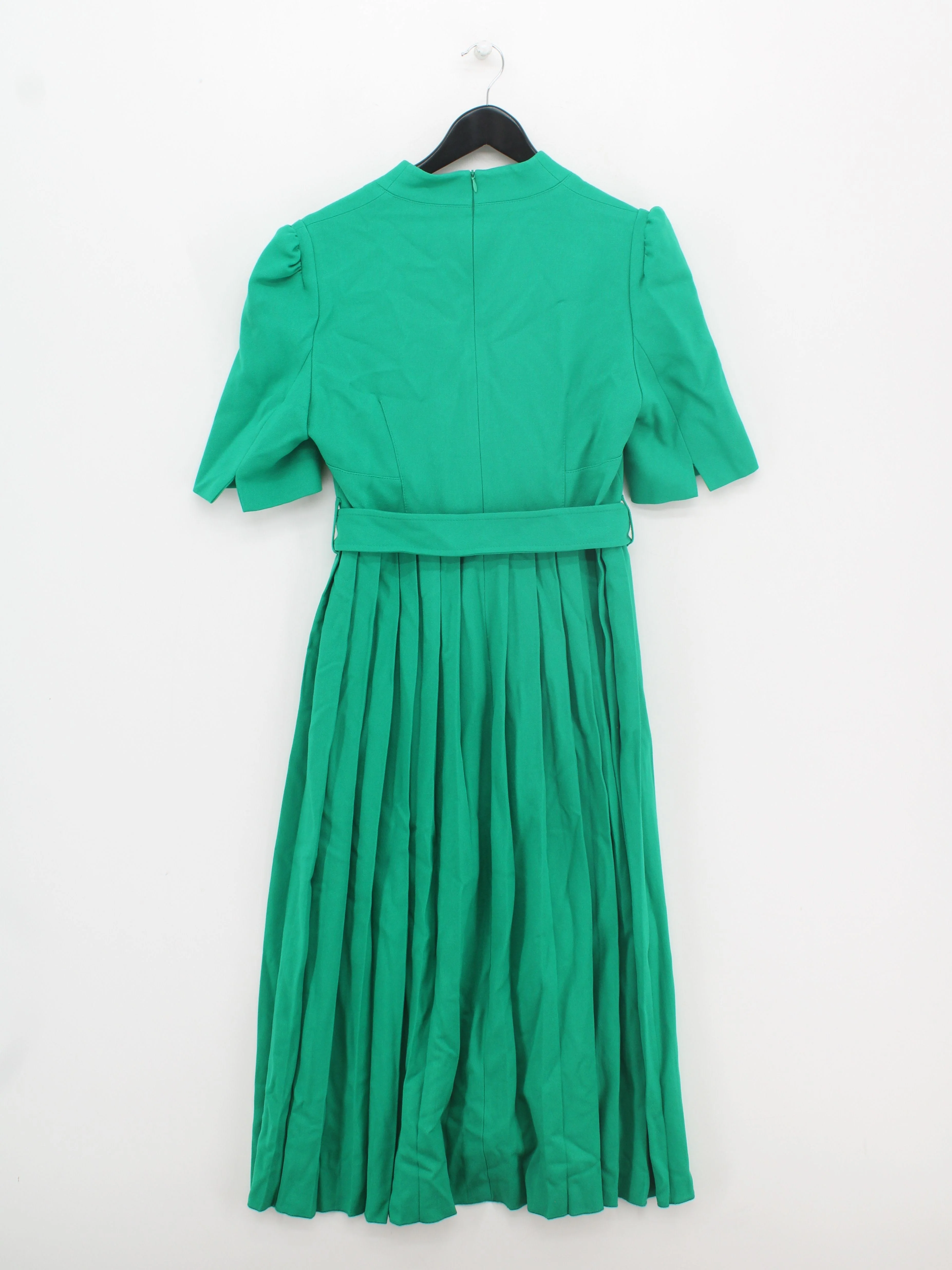 Karen Millen Shirt Midi Dress UK12 in Green RRP £219 - Image 2
