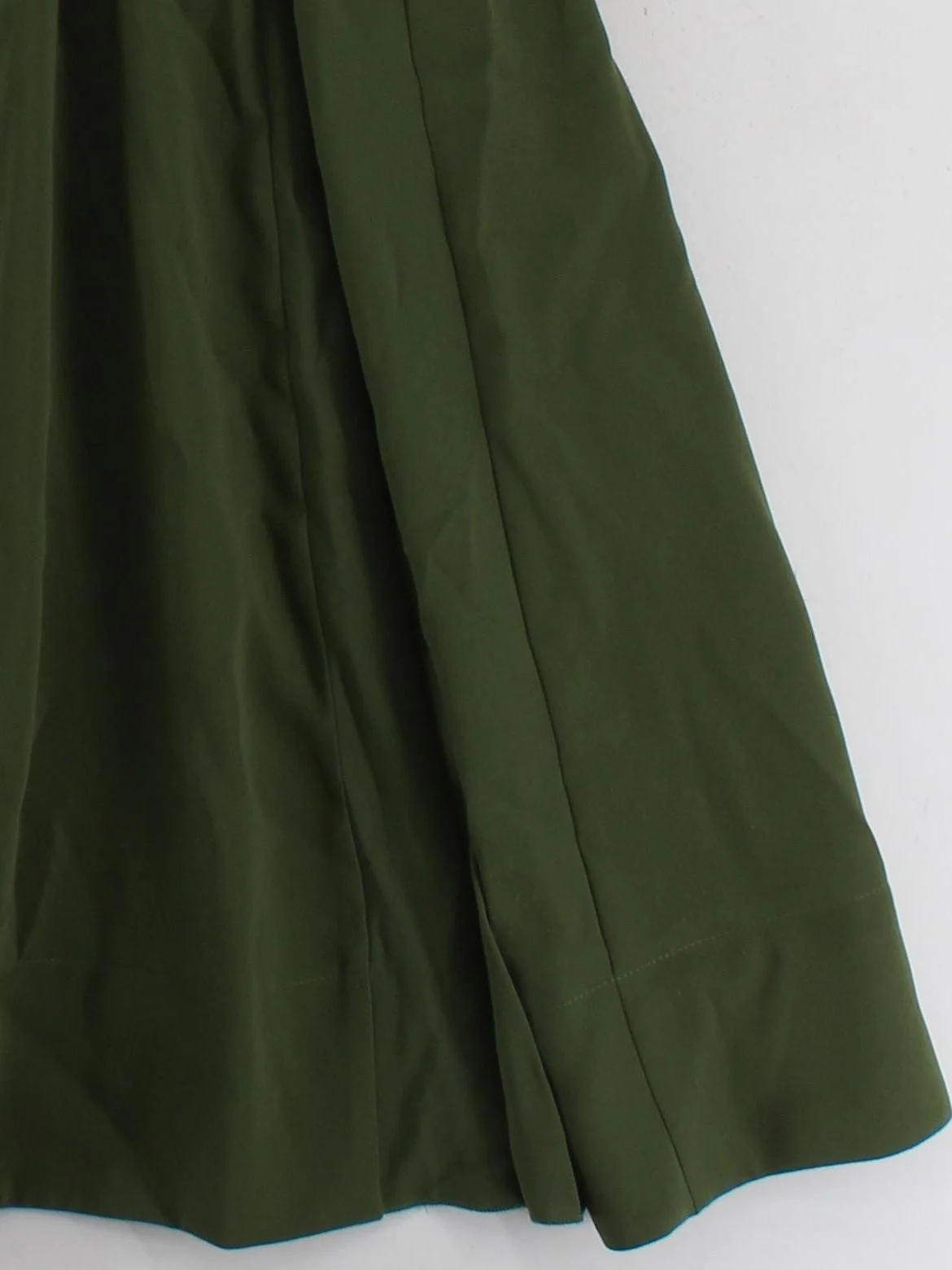 Karen Millen Shirt Midi Dress UK12 in Green RRP £229 - Image 3